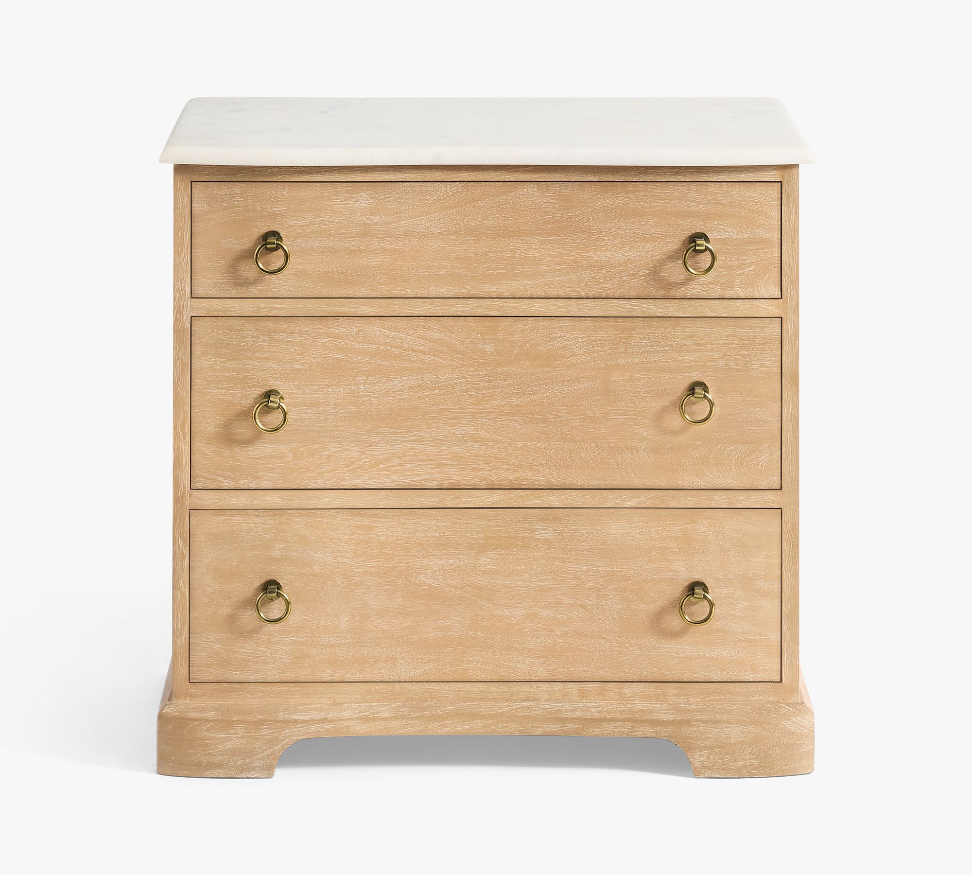 Scarlett Marble Nightstand thumbnail 3