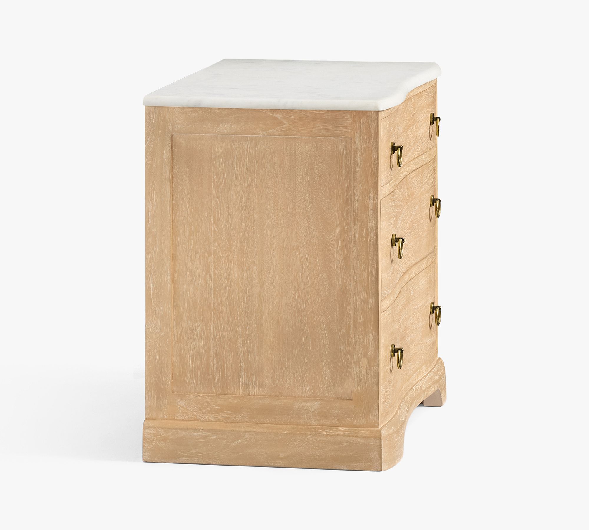 Scarlett Marble Nightstand thumbnail 4