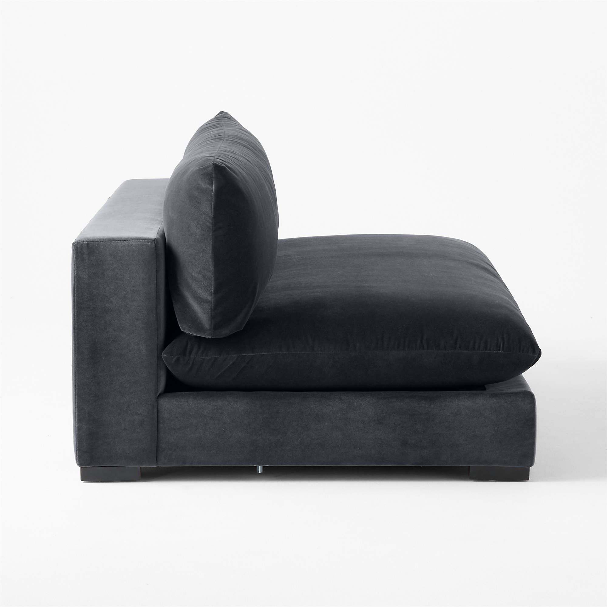 Deseo 71" Deep Depth Armless Loveseat thumbnail 3
