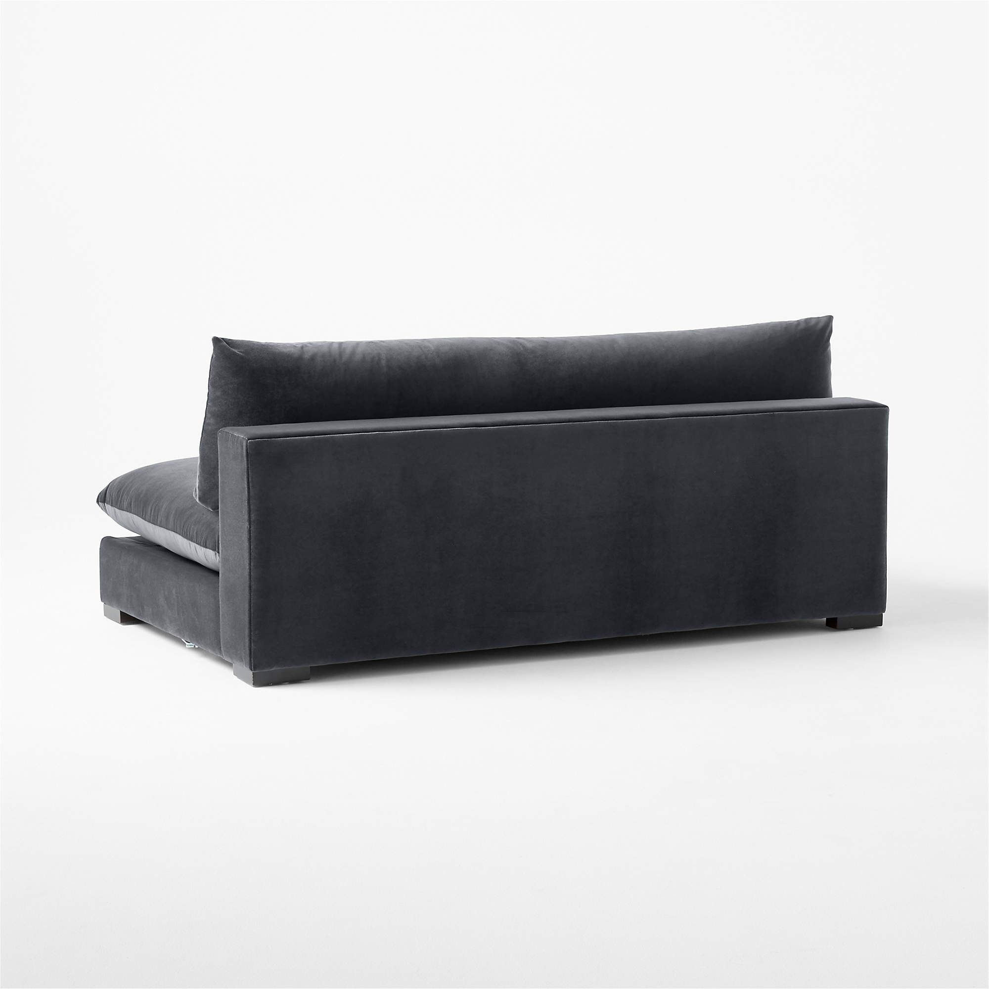 Deseo 71" Deep Depth Armless Loveseat thumbnail 4