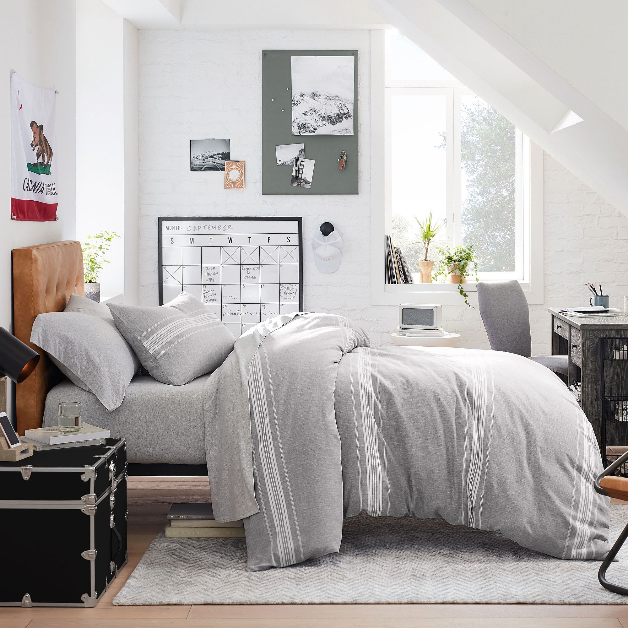 Windward Stripe Reversible Duvet Cover-Twin thumbnail 2