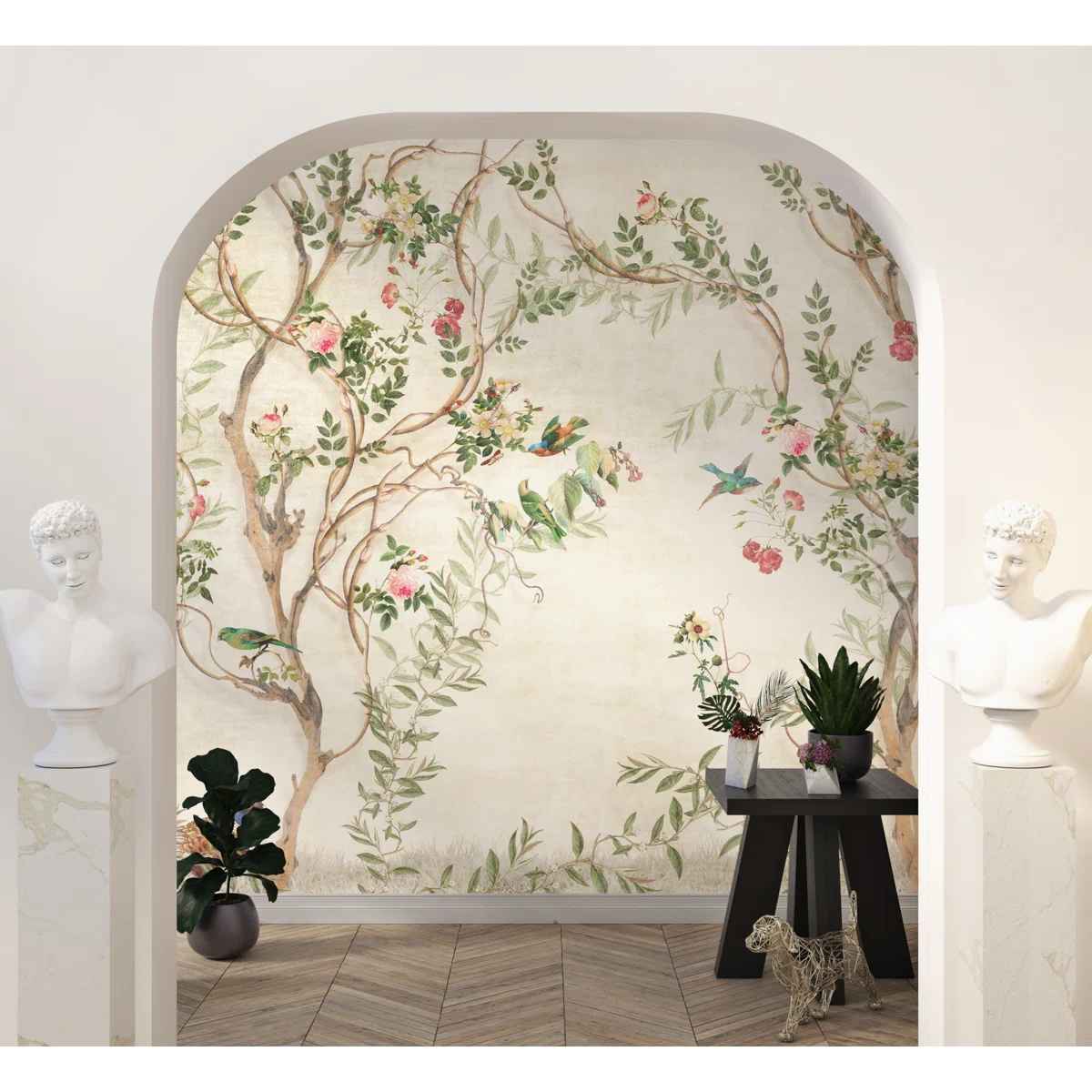 Sreshta Chinoiserie Wall Mural-100"x150" thumbnail 3