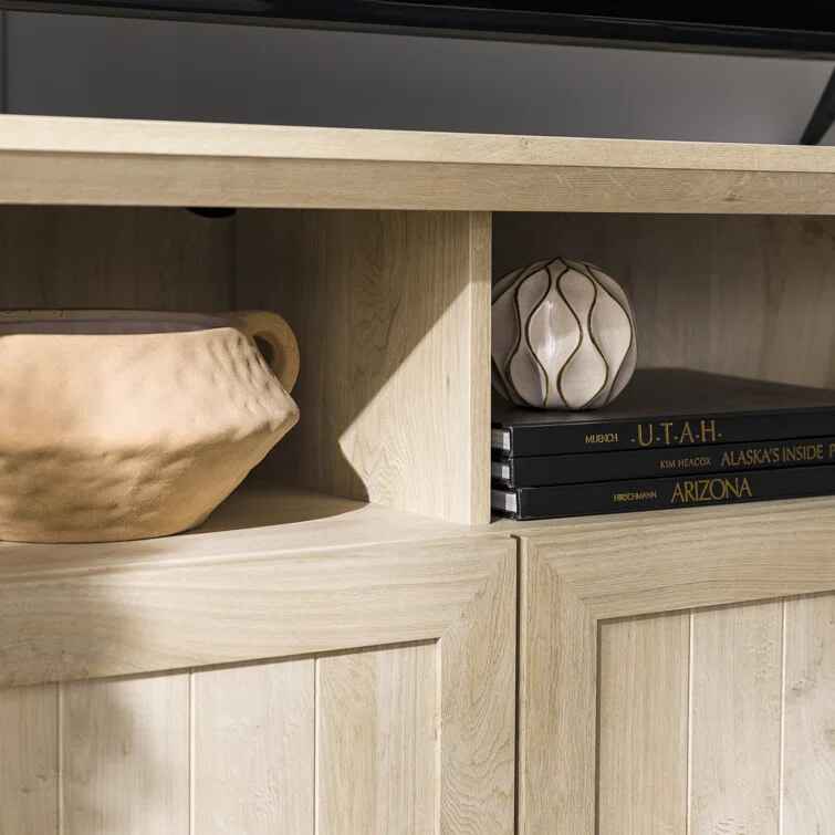 Rahzel 2-Door Corner TV Stand thumbnail 7