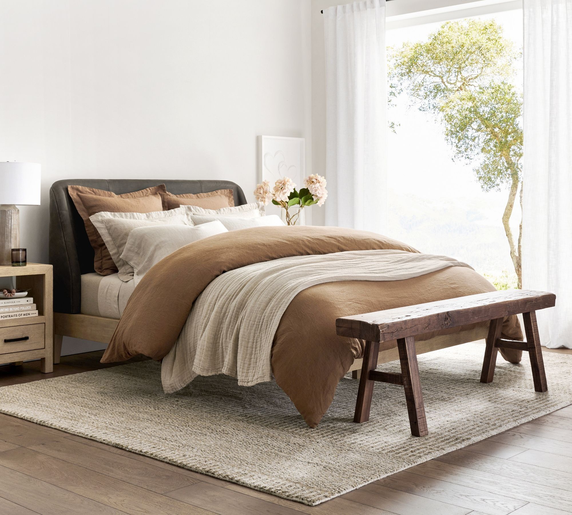 Belgian Flax Linen Duvet Cover-King thumbnail 3