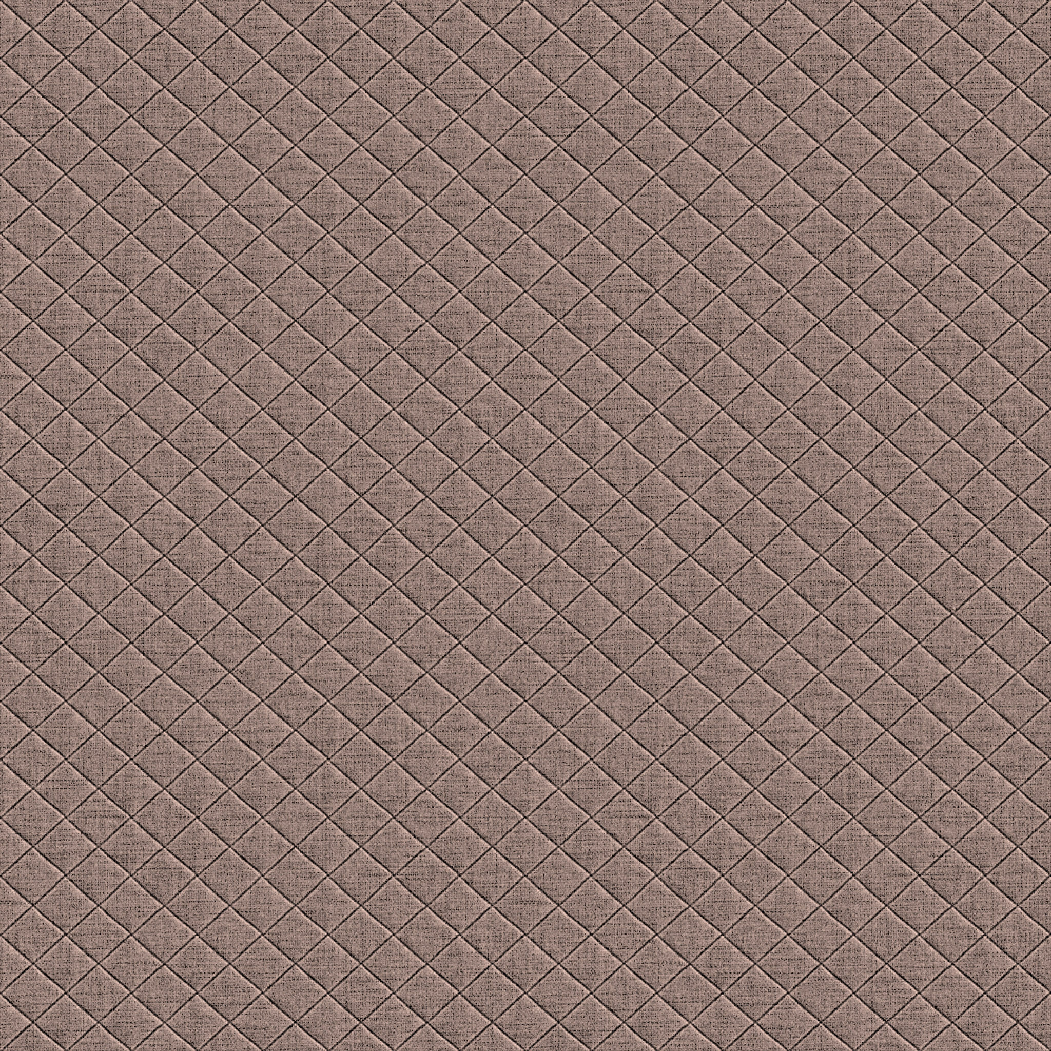 Belgian Flax Linen Diamond Quilt Coffee thumbnail 2
