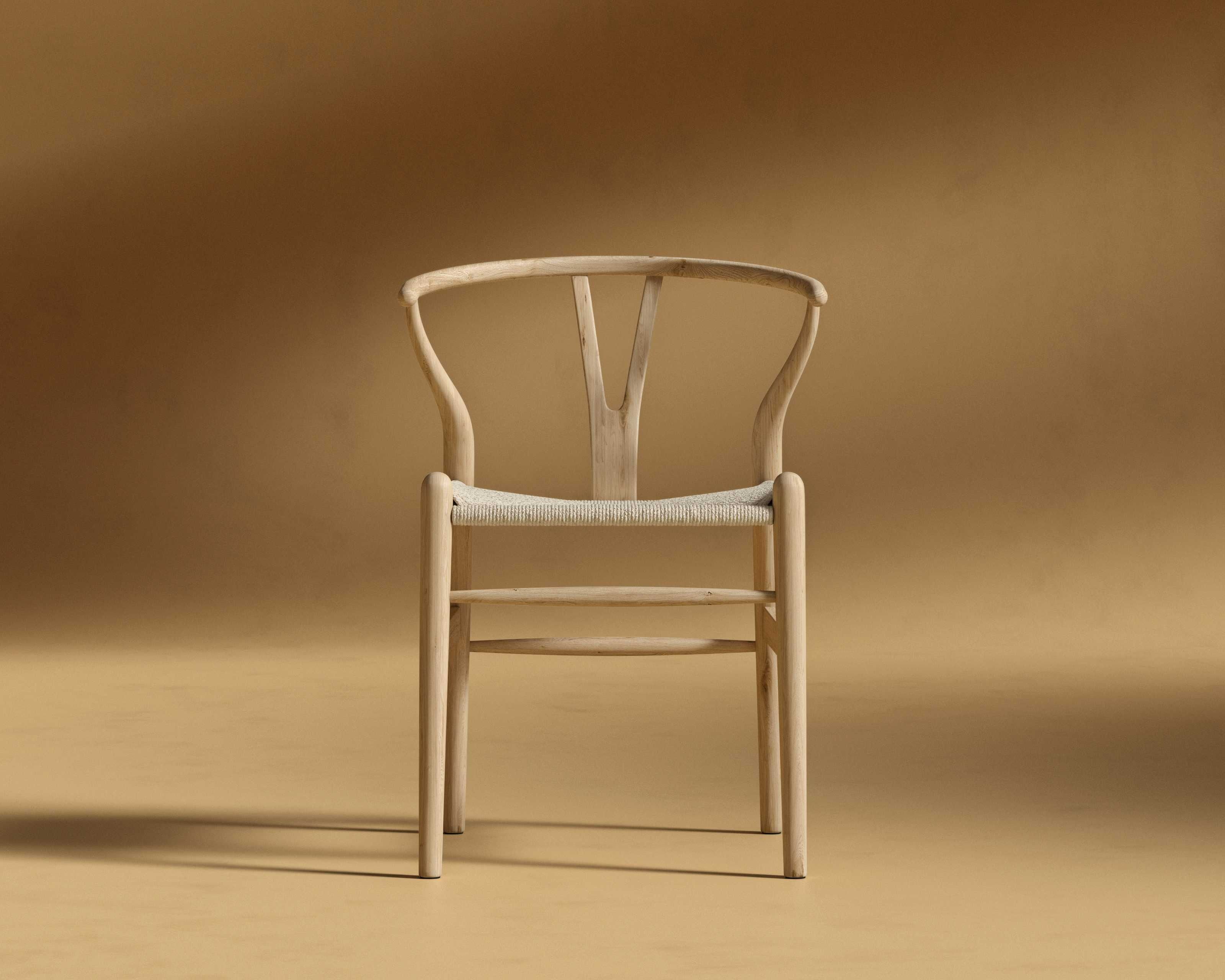 Wishbone Natural Walnut chair thumbnail 2