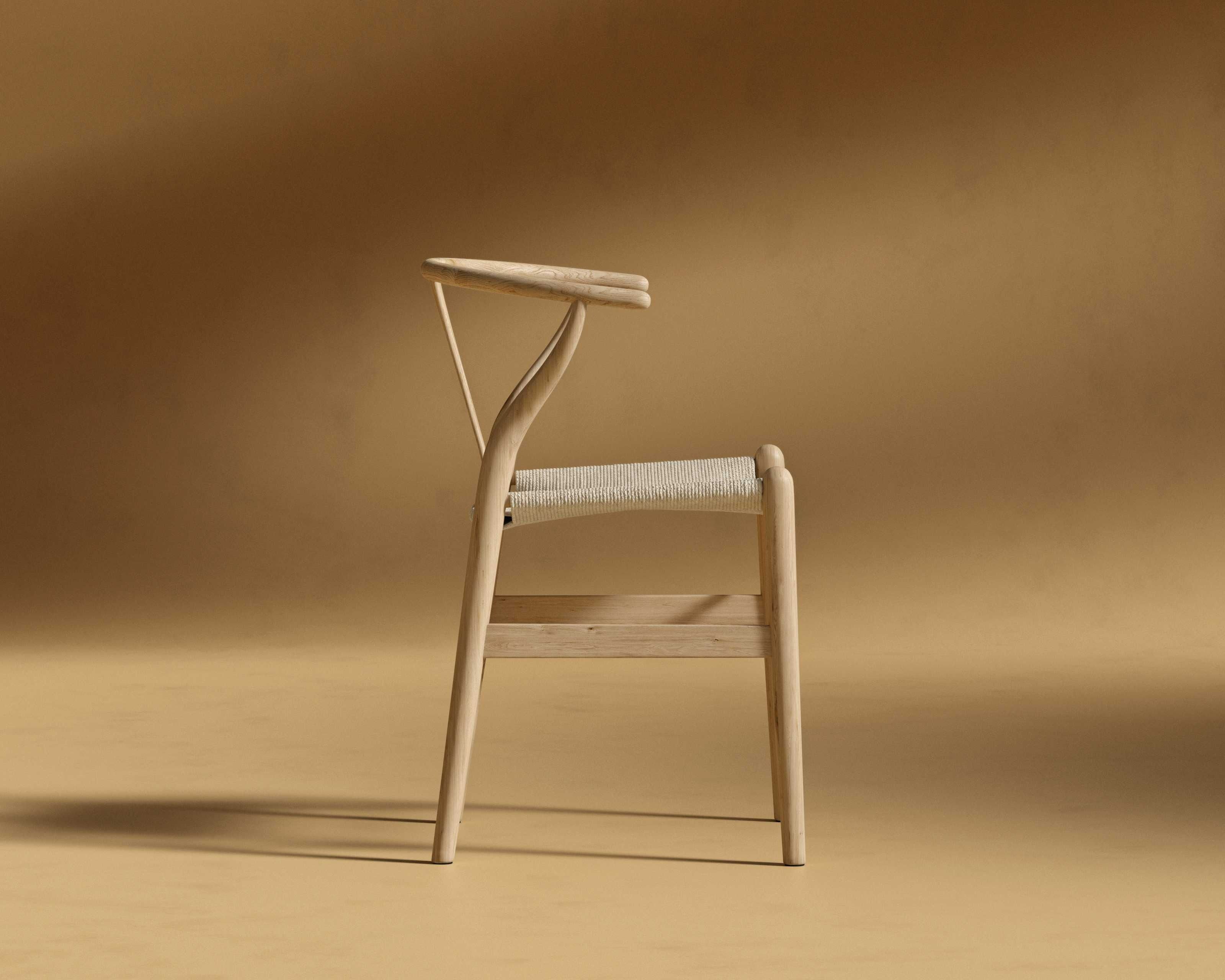 Wishbone Natural Walnut chair thumbnail 3
