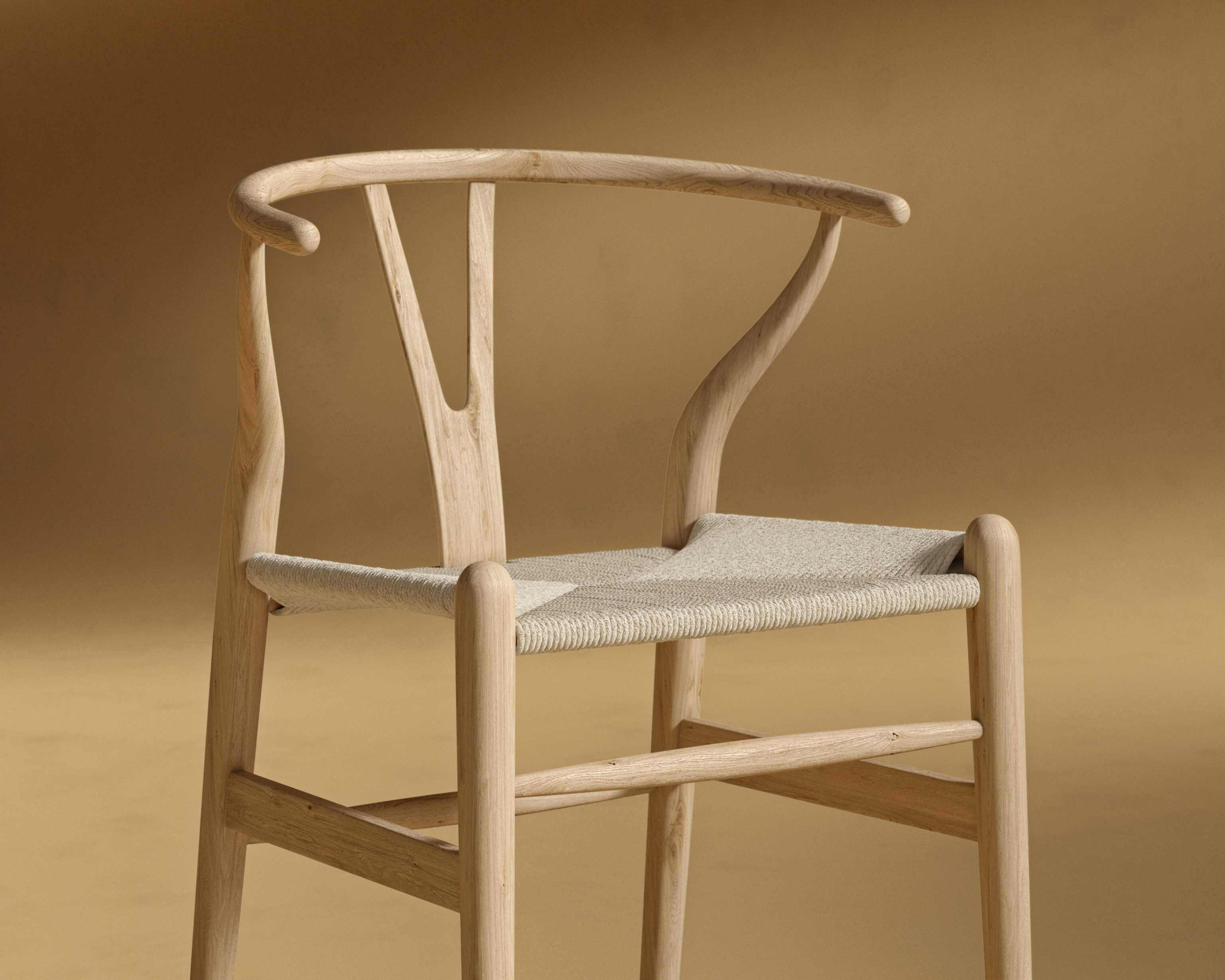 Wishbone Natural Walnut chair thumbnail 4