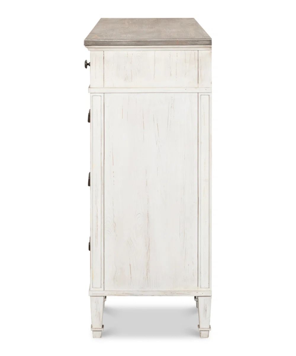 Sarreid Ltd 12 Drawer Solid Wood Dresser thumbnail 3