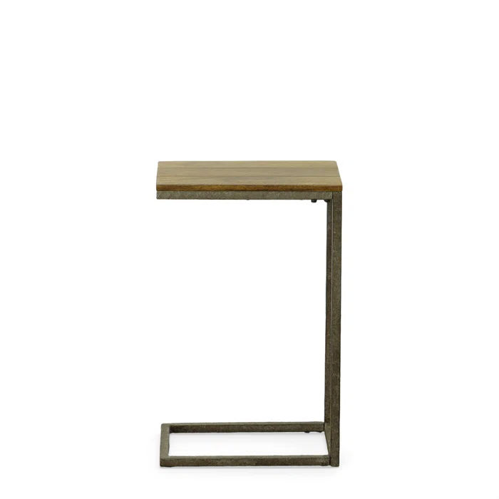Kazik Solid Wood Top End Table thumbnail 3