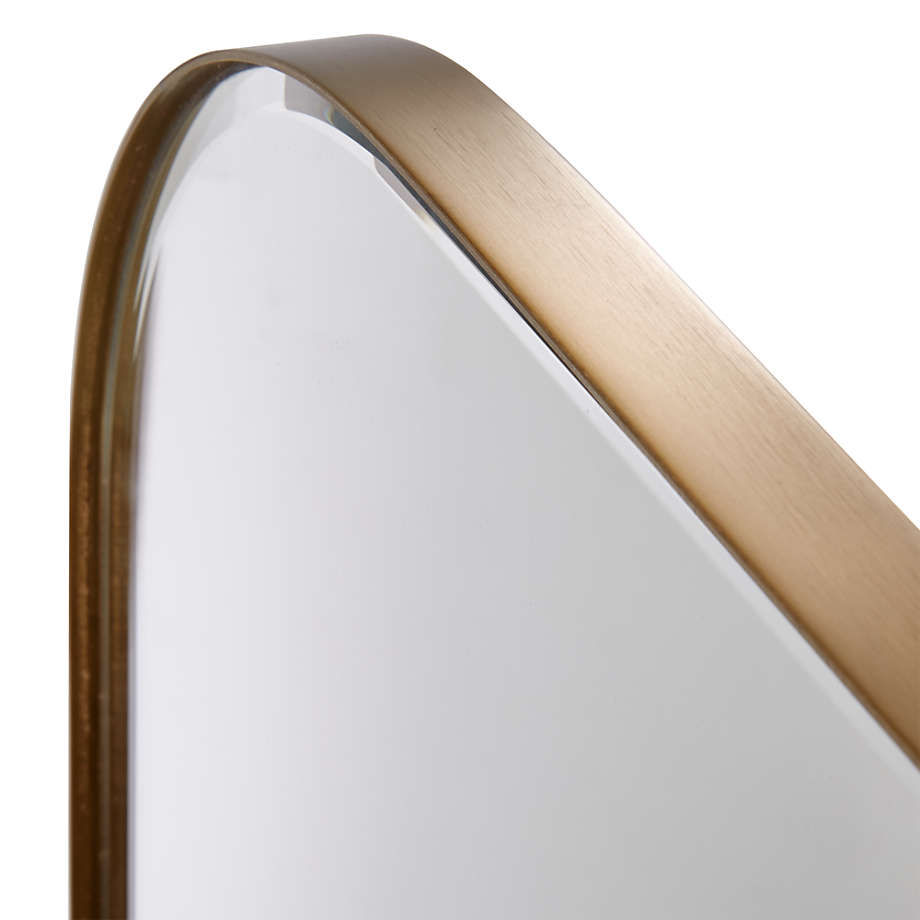 Edge Brass Arch Wall Mirror thumbnail 3