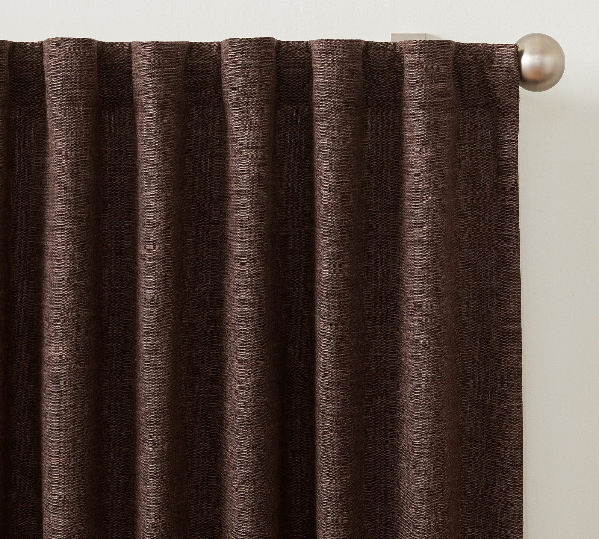 Emery Linen Blackout Curtain-50"x84" thumbnail 3