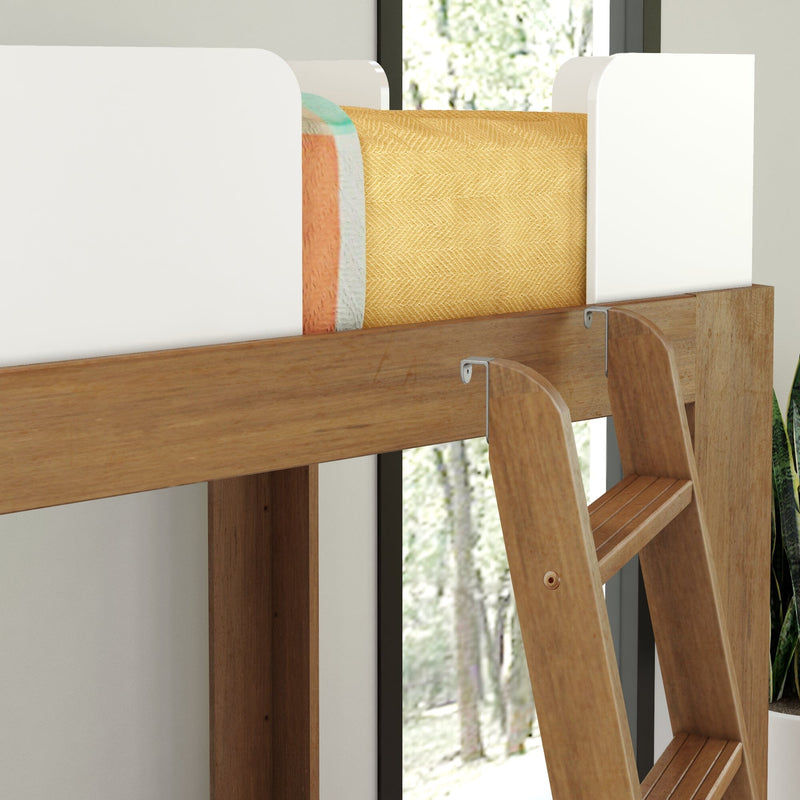 Mid Century Modern Twin Loft Bed thumbnail 3