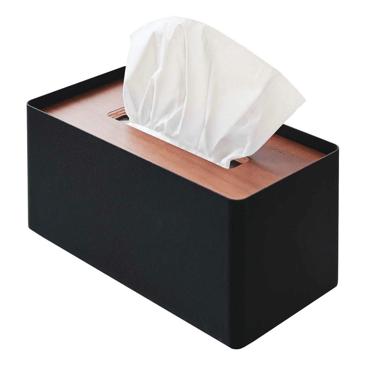 Yamazaki Home Rin Rectangular Reusable Tissue Box Cover thumbnail 3