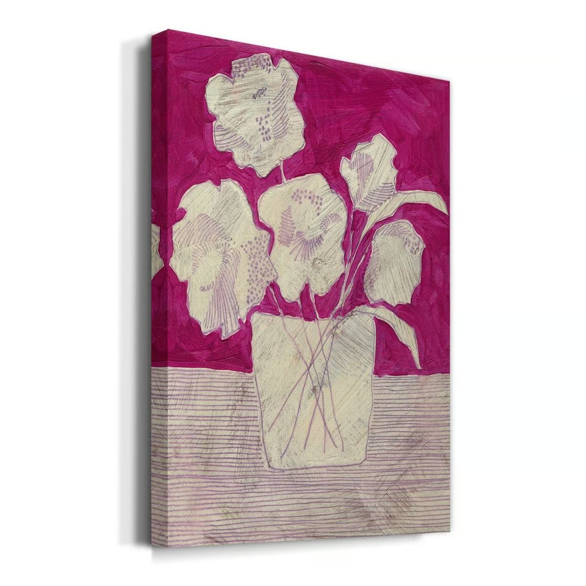 Fuchsia Arrangement 1- 27"x16" thumbnail 3