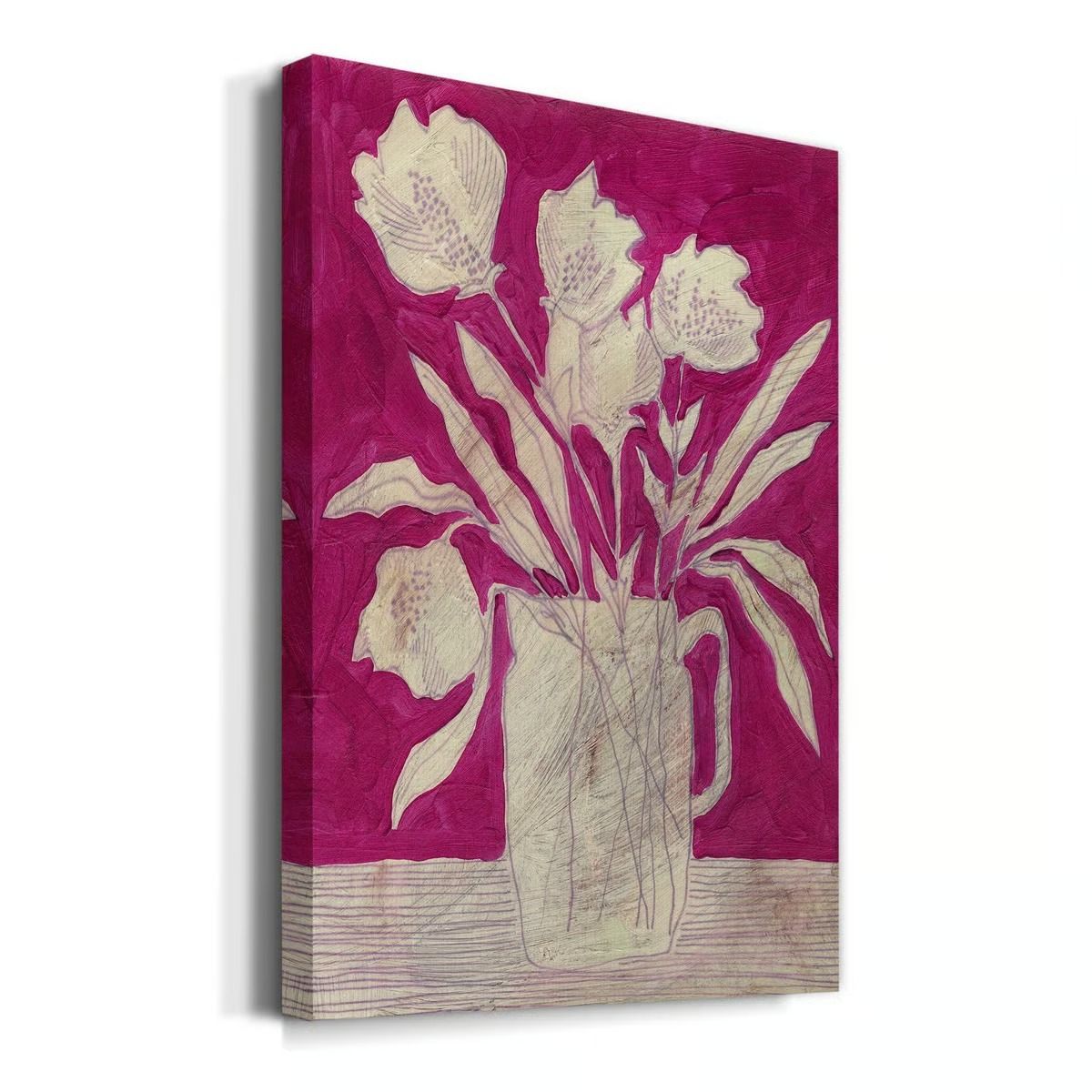 Fuchsia Arrangement II- 27"x16" thumbnail 3