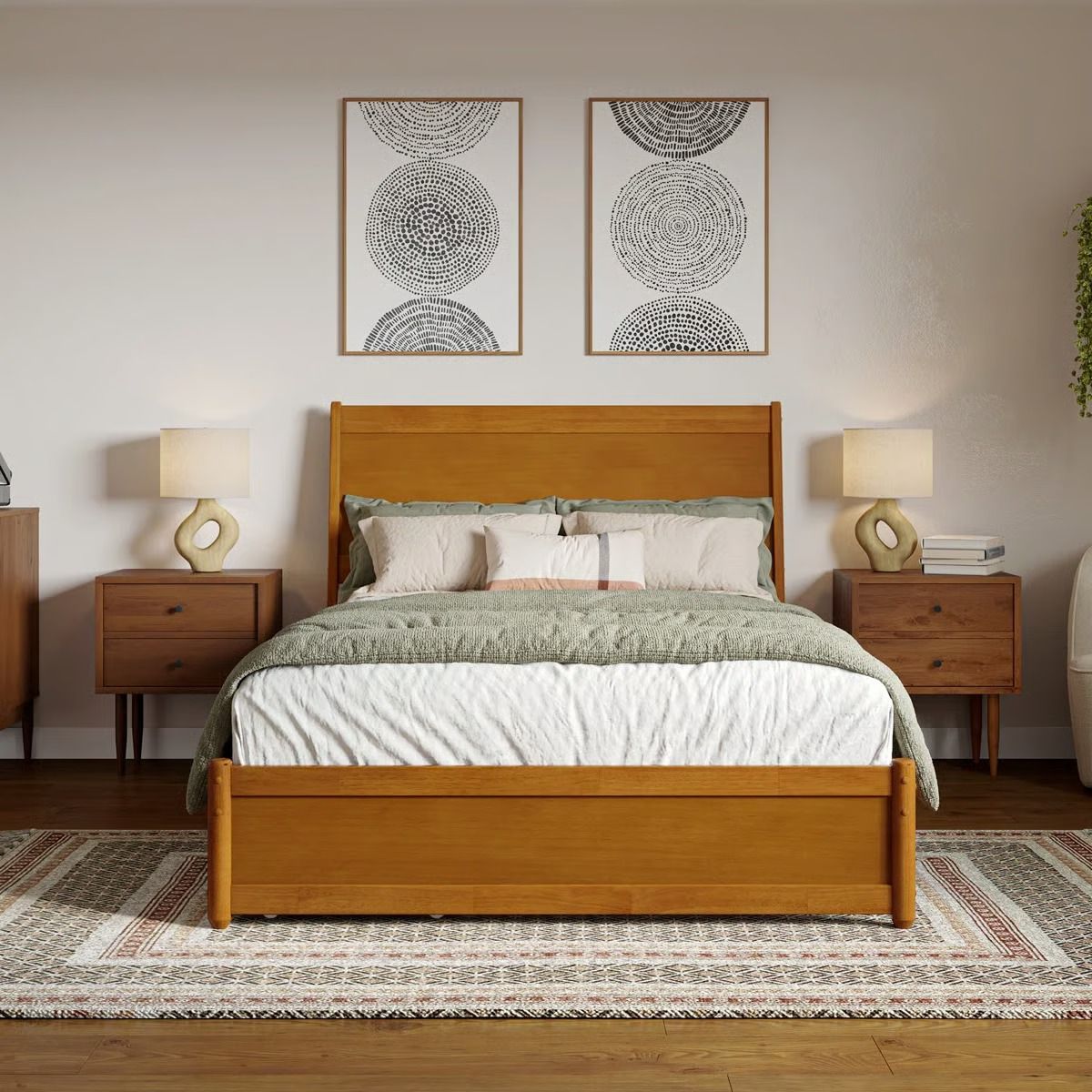 Avdesh Solid Wood Sleigh Storage Bed Full thumbnail 2