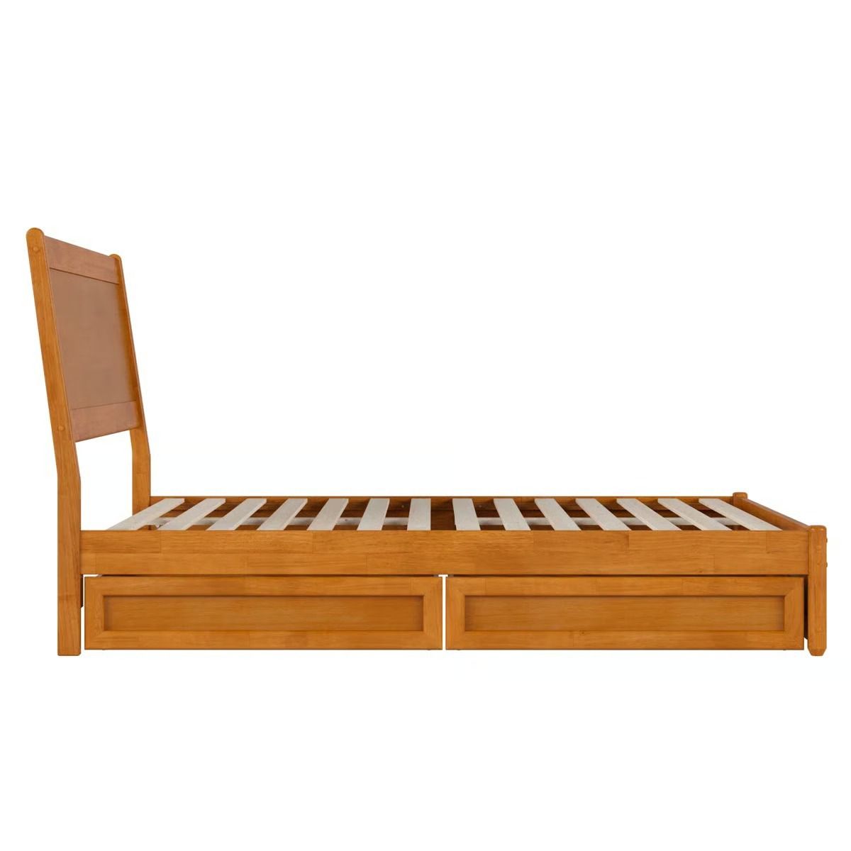 Avdesh Solid Wood Sleigh Storage Bed Full thumbnail 5