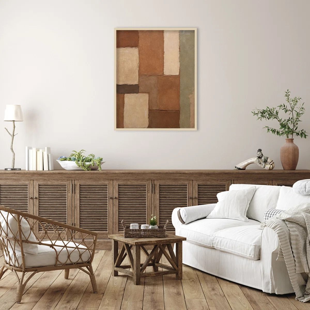 Arcilla by Dan Hobday Wood Framed Wall Art Print 41x33 thumbnail 2