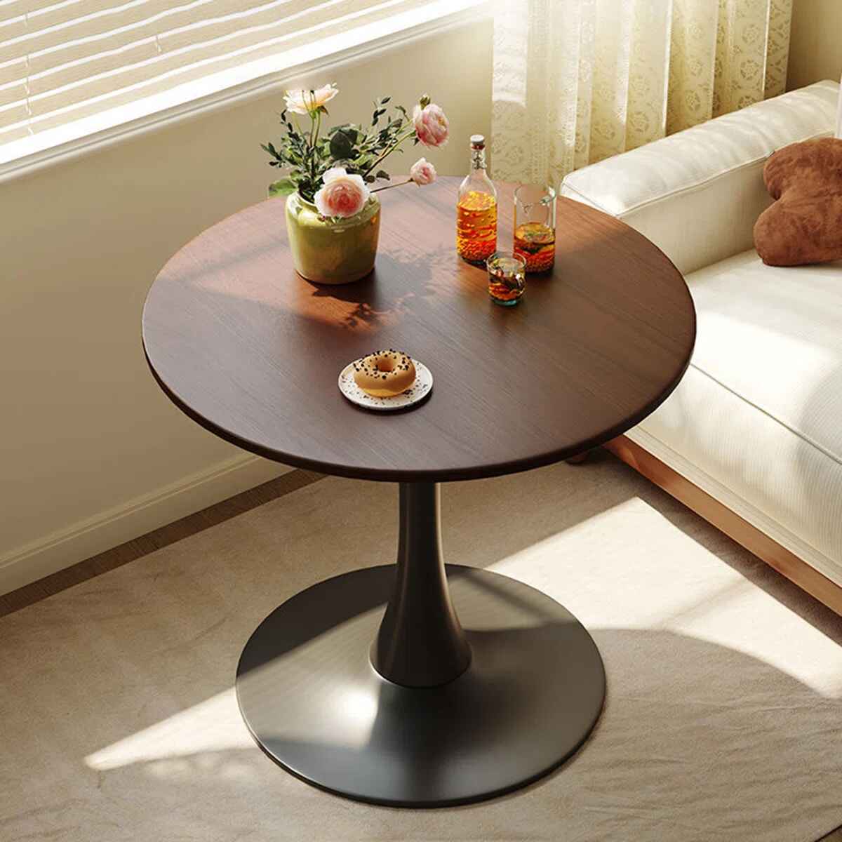 Walnut Round Table thumbnail 2