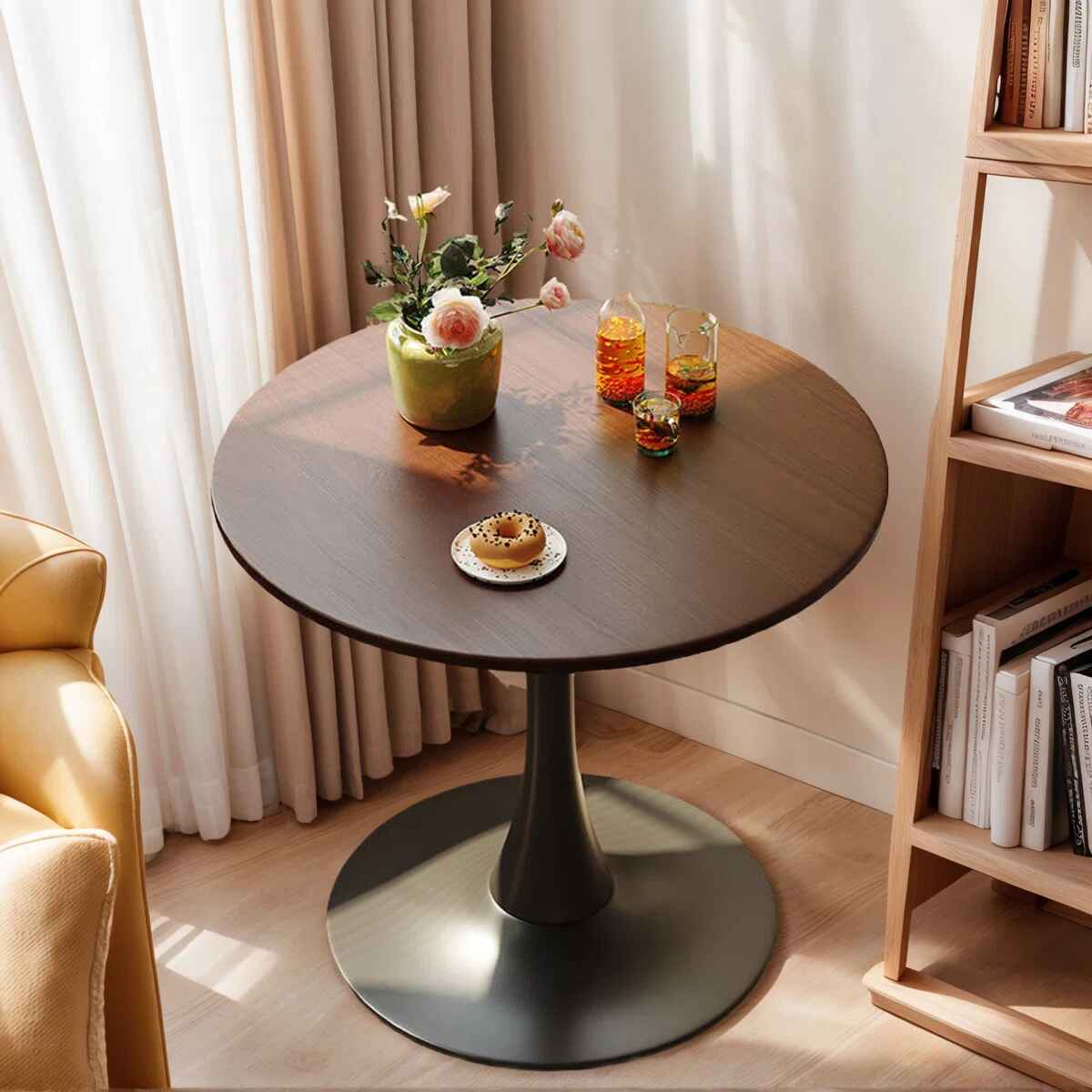 Walnut Round Table thumbnail 3