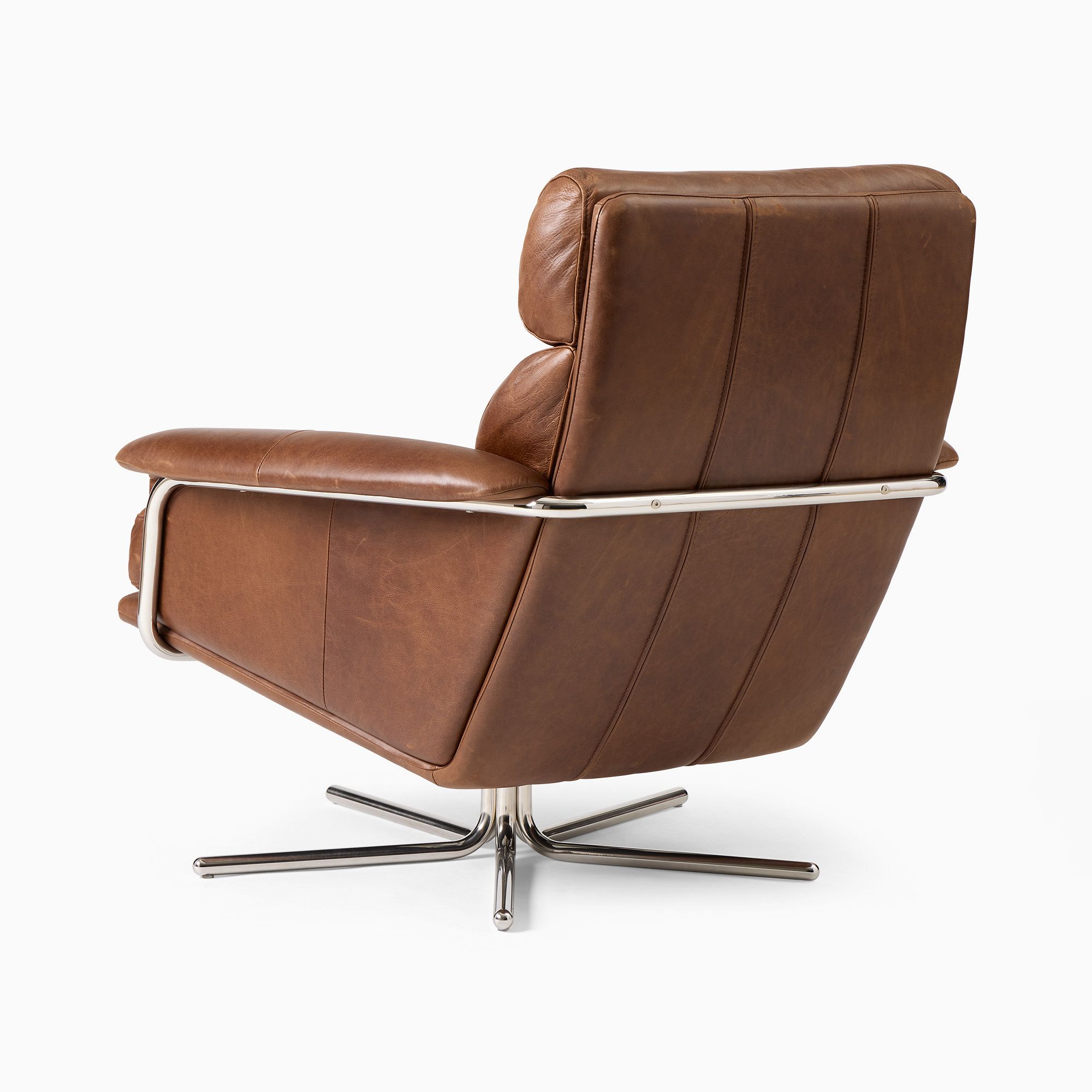 Kristoff Leather Swivel Chair thumbnail 5