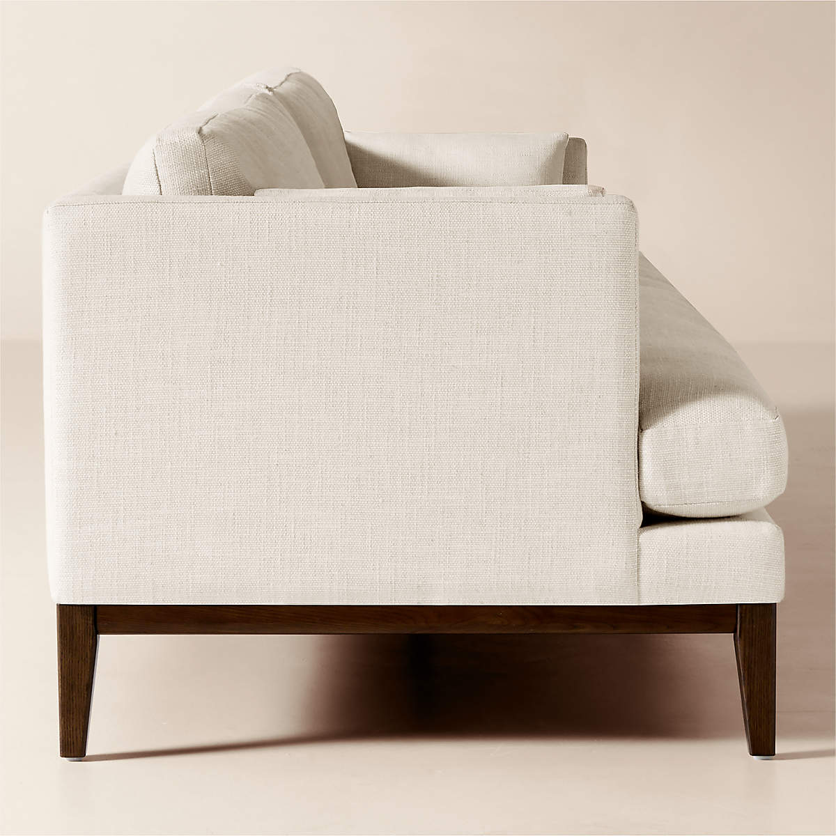Mona 103 Off White Performance Linen Sofa thumbnail 3