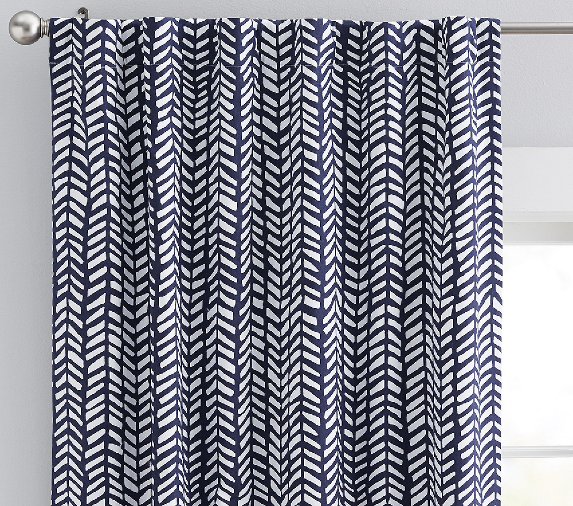 Broken Arrows Cotton Blackout Curtain thumbnail 2