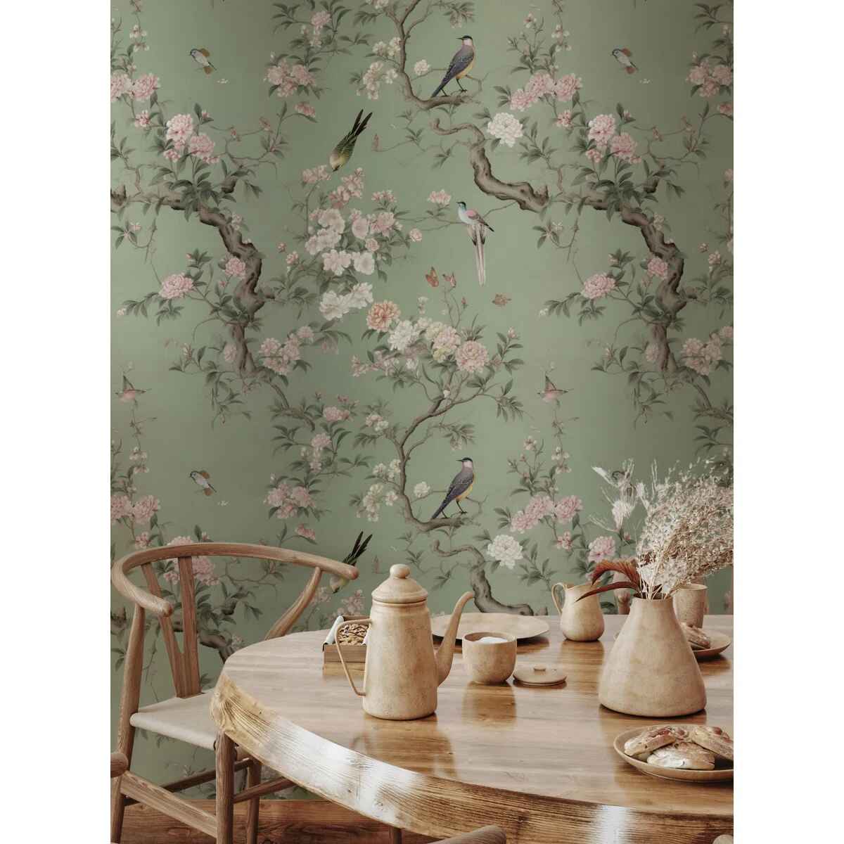 Taelen Floral Wall Mural thumbnail 2