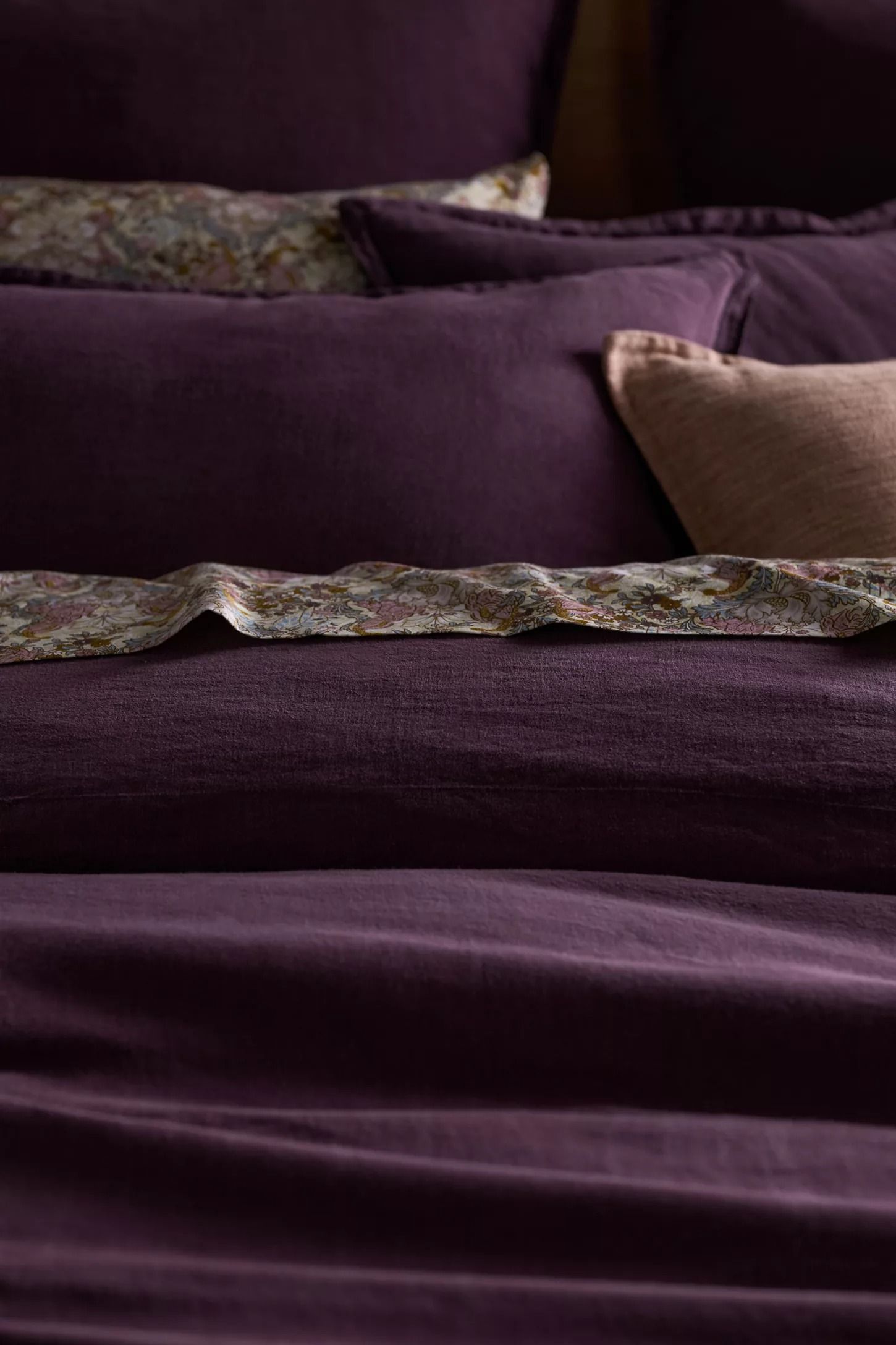 Washed Linen Duvet Cover King thumbnail 2