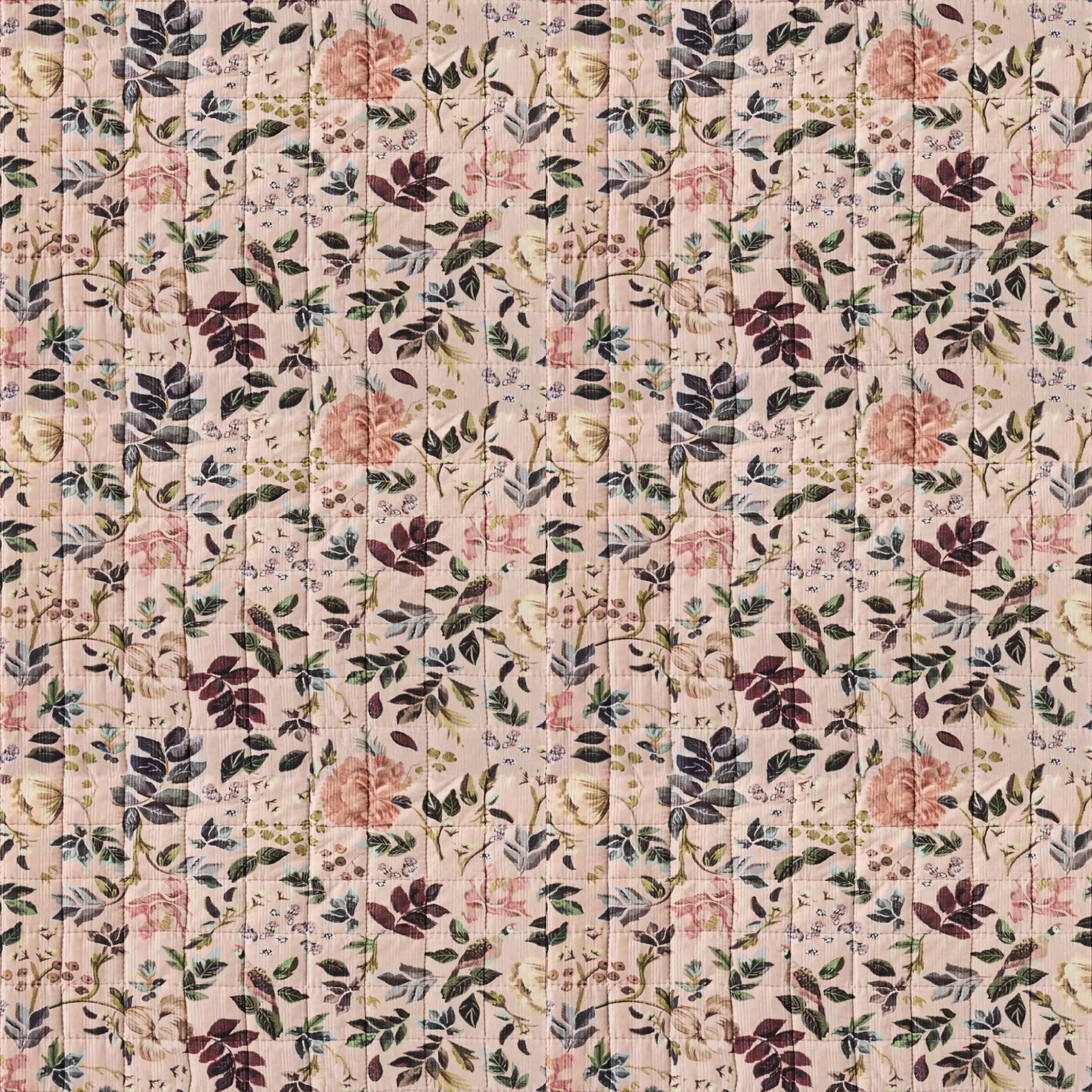 Seren Velvet Floral Quilt King thumbnail 3