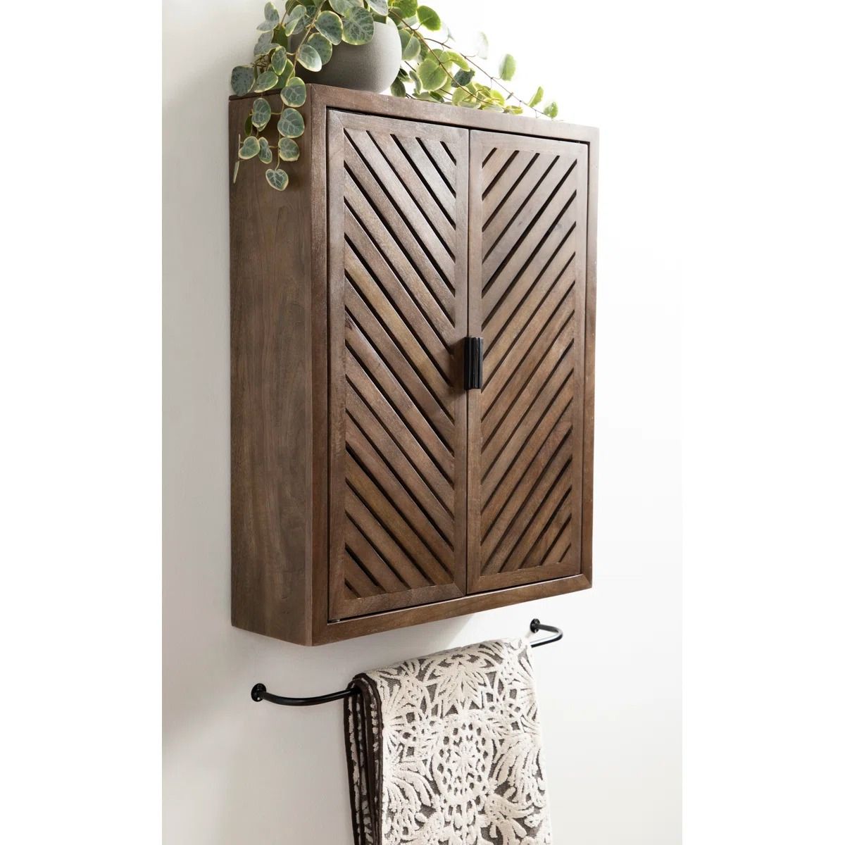 Wildon Home Domitilla Tall 2 Door Bath Cabinet thumbnail 2