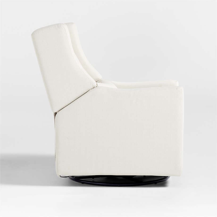Babyletto Kiwi Cream Electronic Swivel Glider Power Recliner Nursery Chair thumbnail 3