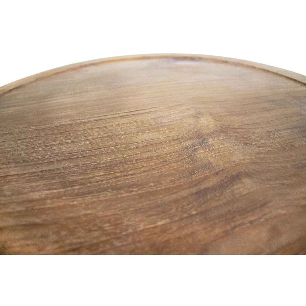 Nordic Teak Rapaport Natural C Shaped Side Table thumbnail 5