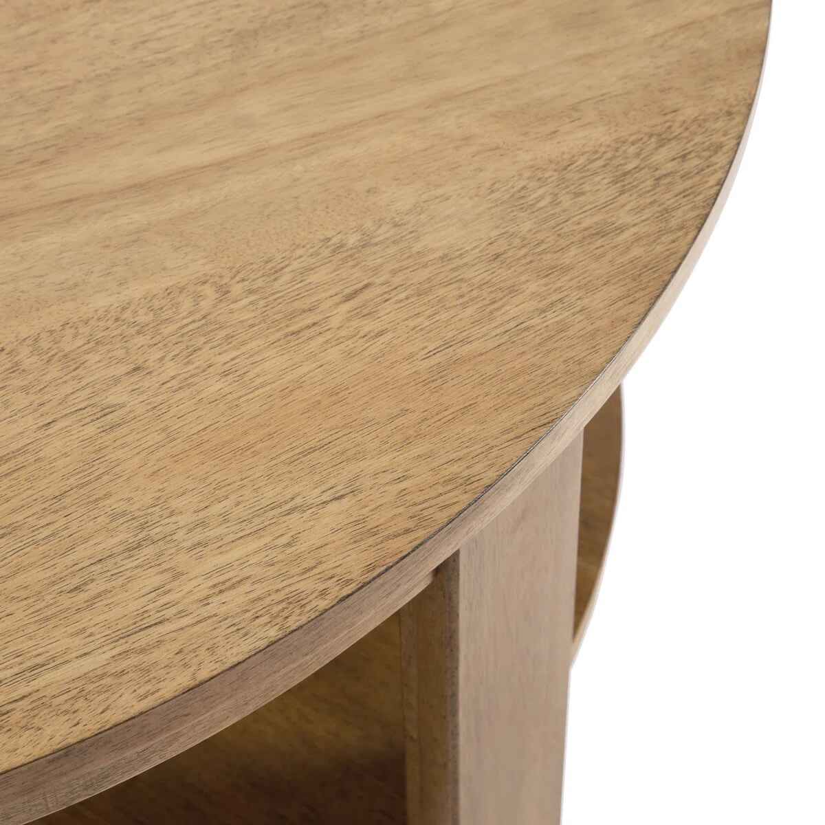 Aamnah Prayash Tiered Round Living Room Coffee Table thumbnail 7