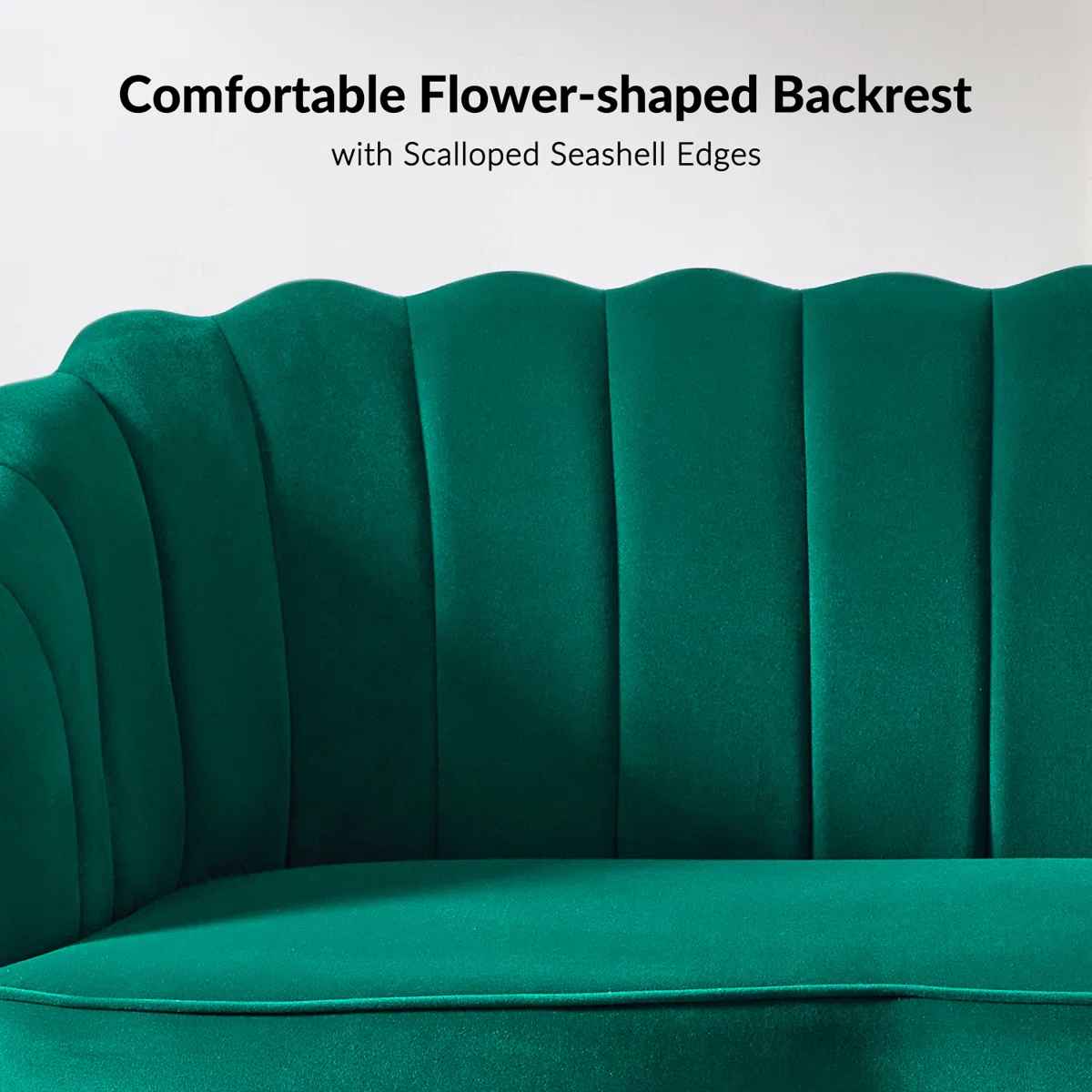 Hendrix 50.2'' Velvet Sofa thumbnail 4