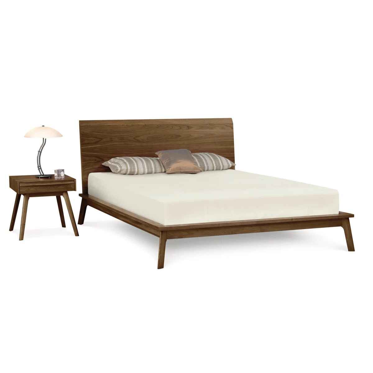 Catalina Solid Wood Platform Bed-California King thumbnail 2