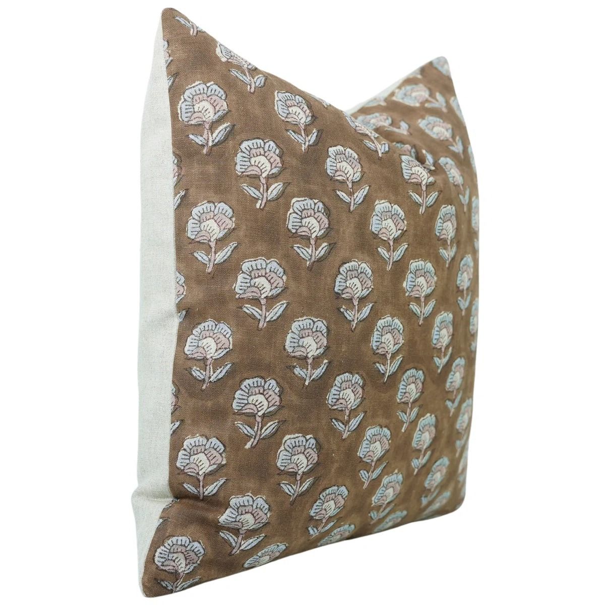 Linen Indoor Outdoor Pillow Cover 20x20 thumbnail 2