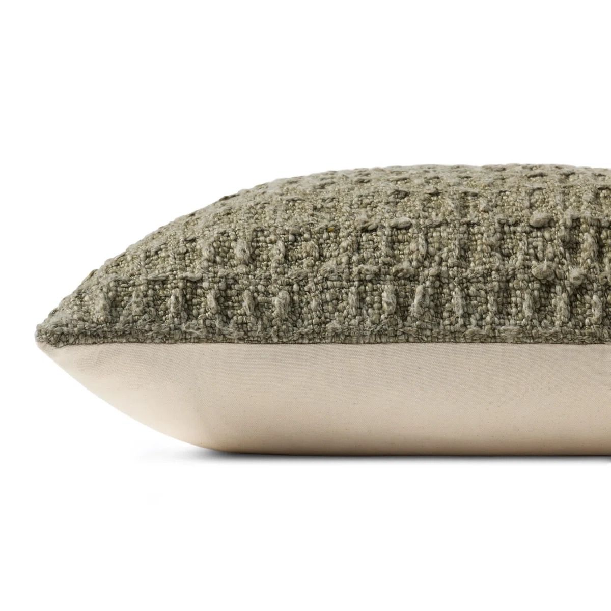 Amber Lewis x Loloi Alinah Decorative Pillow Olive thumbnail 2