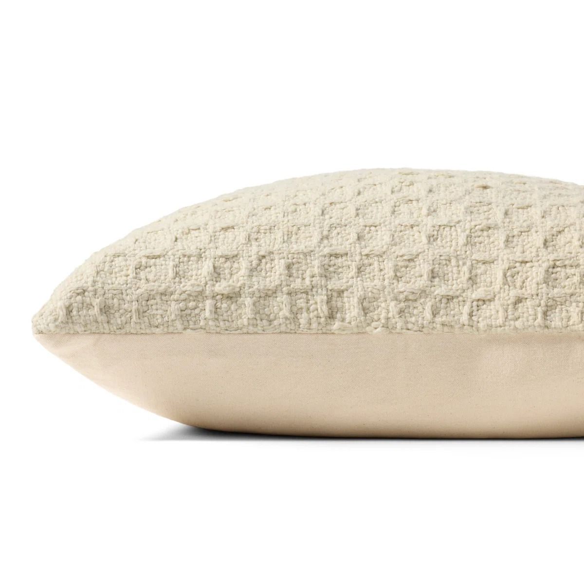 Amber Lewis x Loloi Alinah Decorative Pillow Ivory thumbnail 2