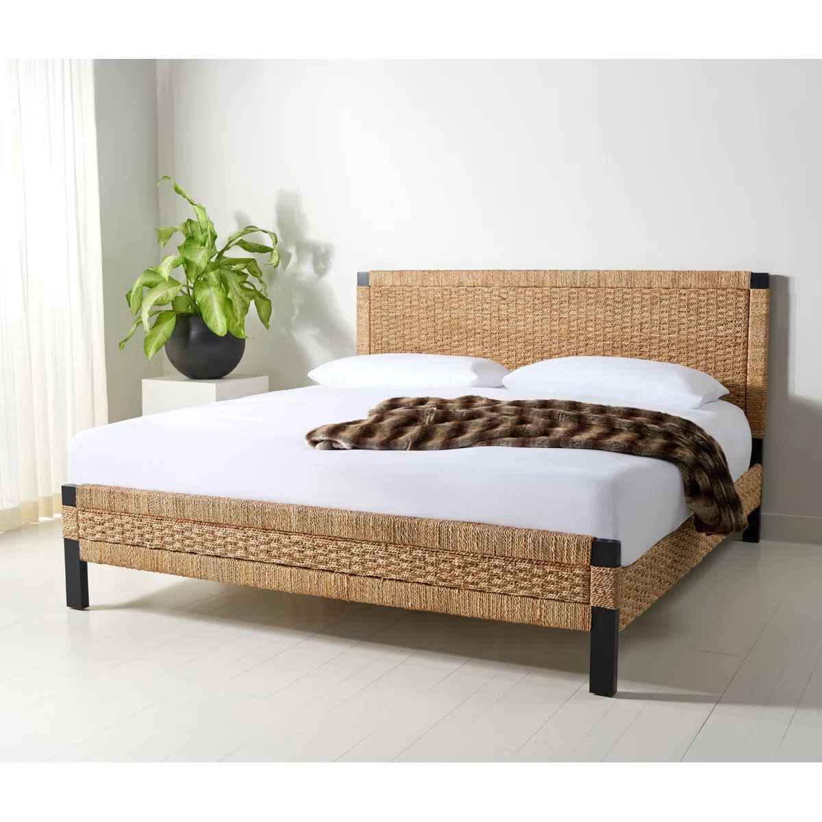 Natalie Low Profile Standard Bed-King thumbnail 2