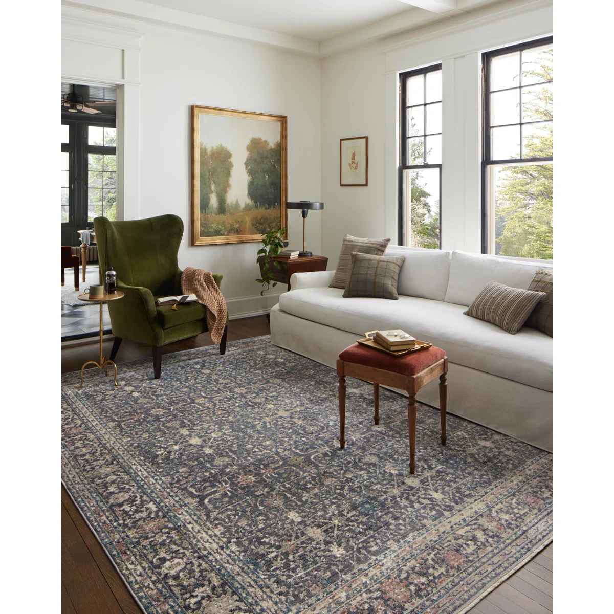 Jean Stoffer Loloi Bradbury Midnight Multi Area Rug-7'10"x10' thumbnail 2