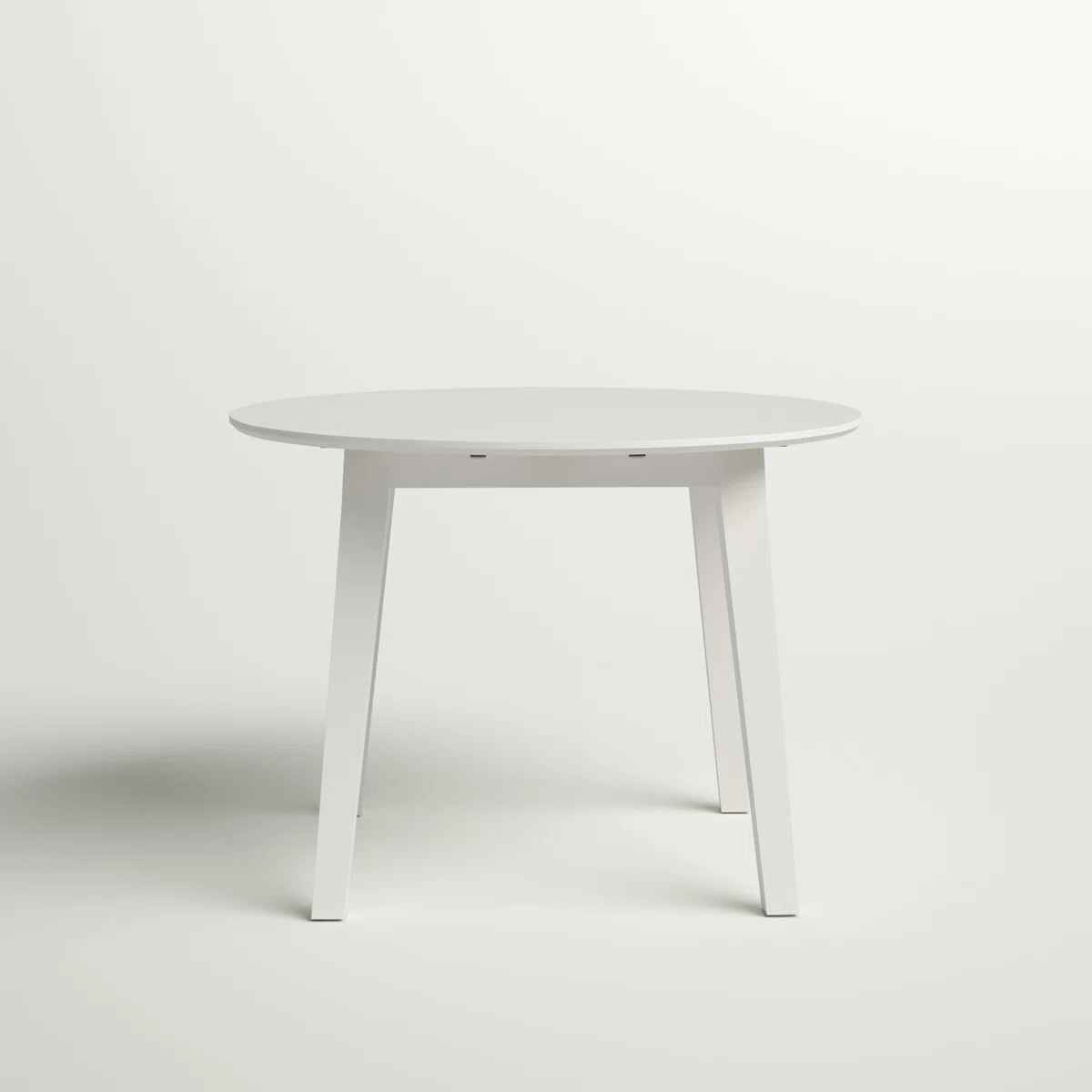 Chaffin Extendable Round Solid Wood Dining Table thumbnail 3