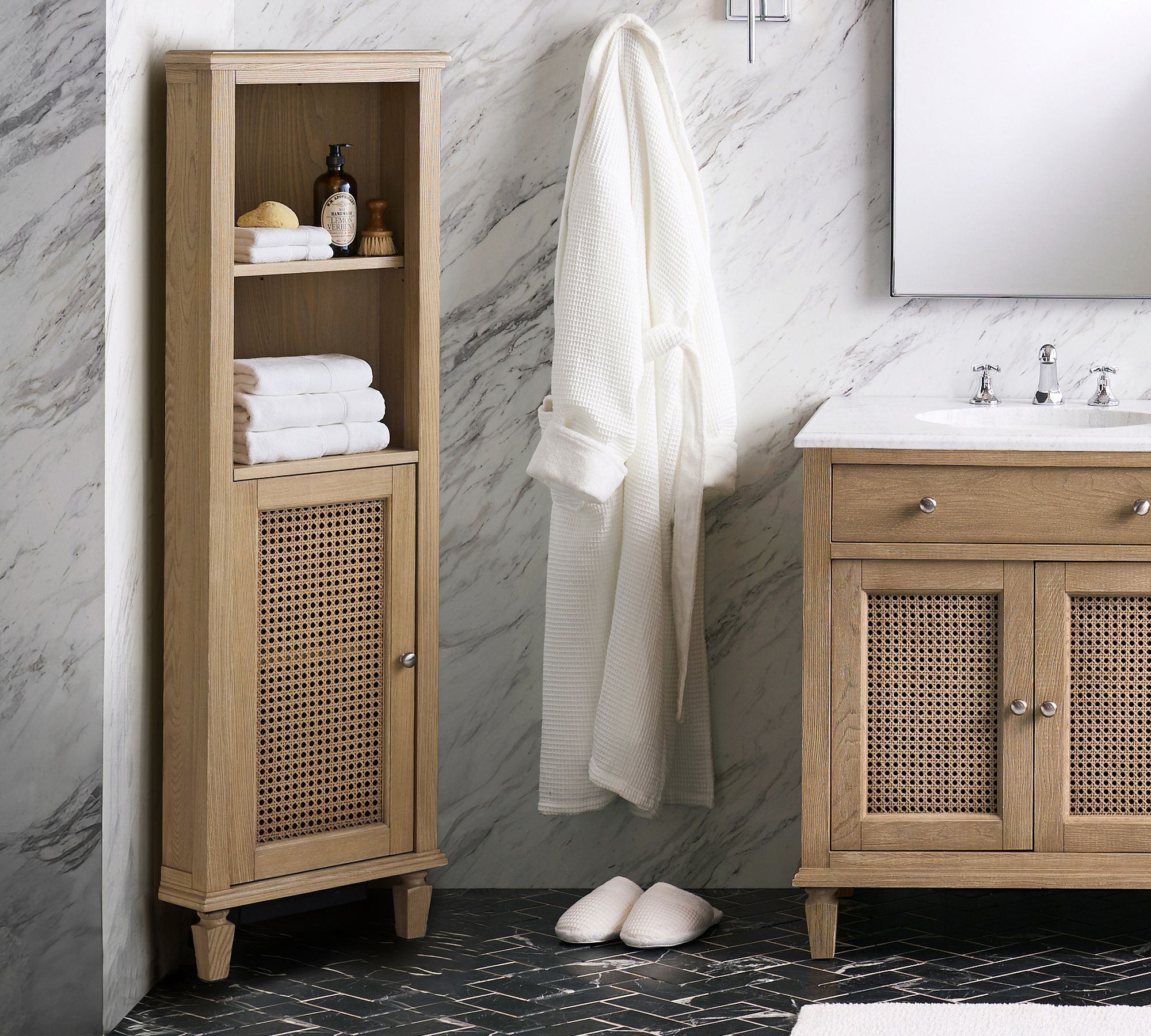 Sausalito Corner Storage Cabinet thumbnail 2