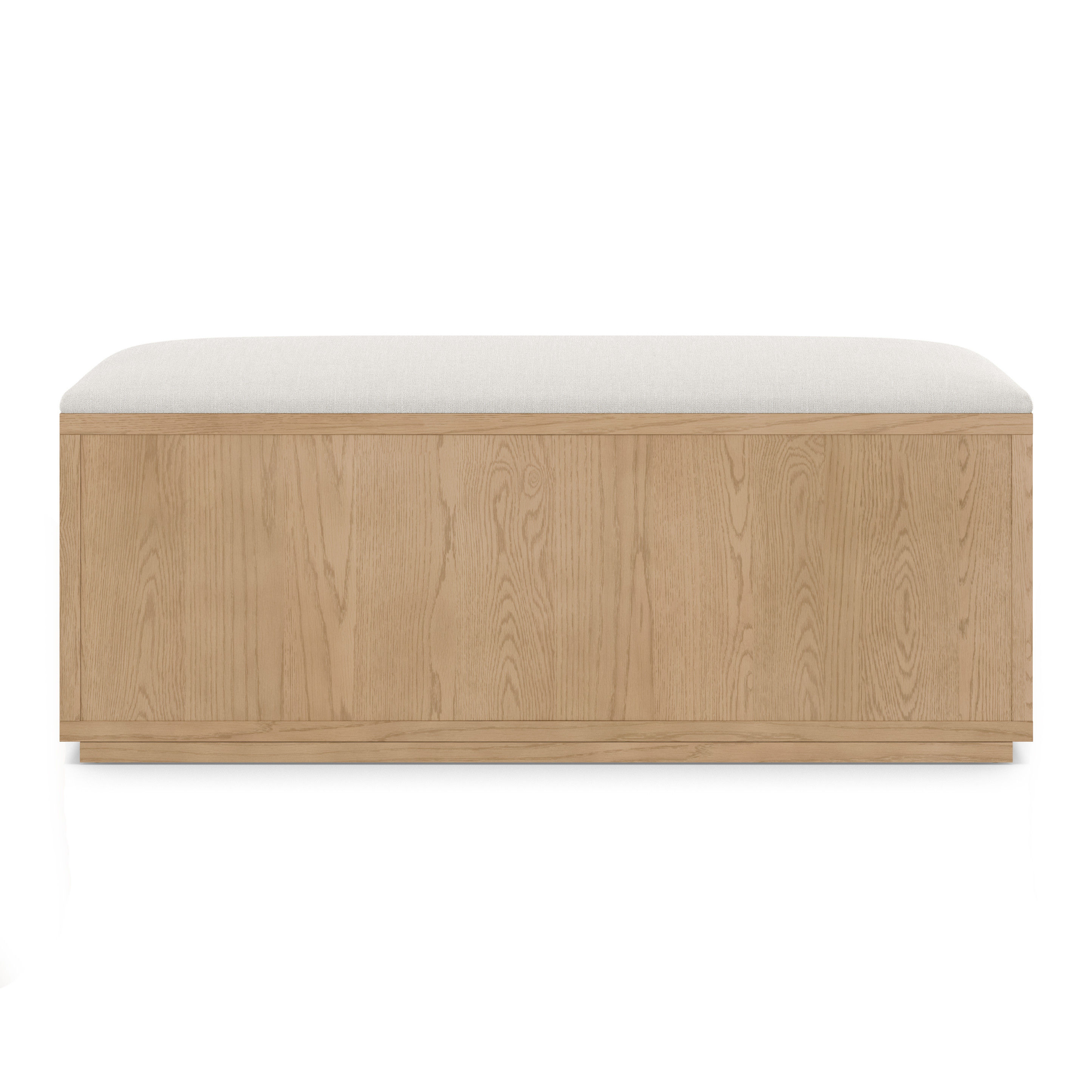 Kouva 47" Bench - Natural Oak and Santolina Gray thumbnail 5