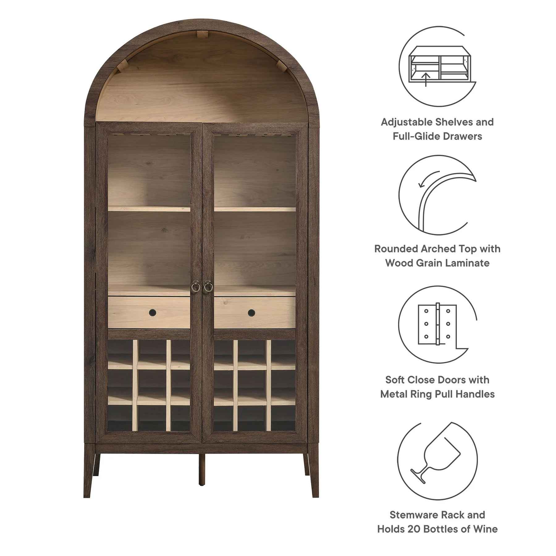 Modern Arcadia Wine Cabinet thumbnail 4