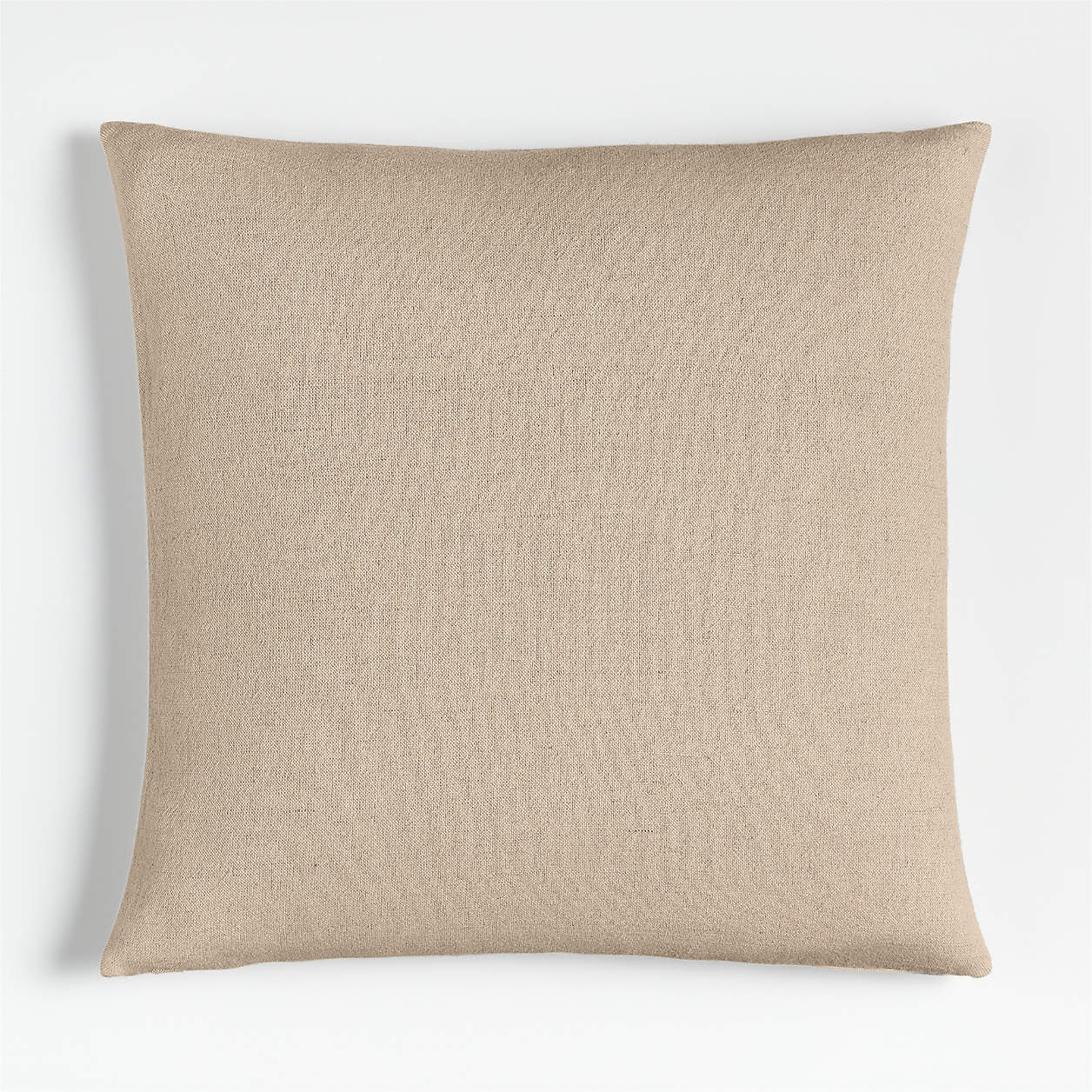 Selma Wool Light Grey Throw Pillow Cover thumbnail 2