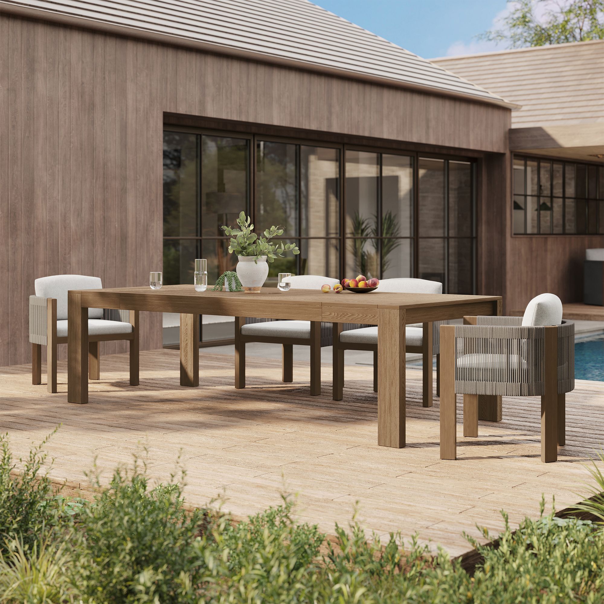 Telluride Outdoor Extendable Dining Table thumbnail 2