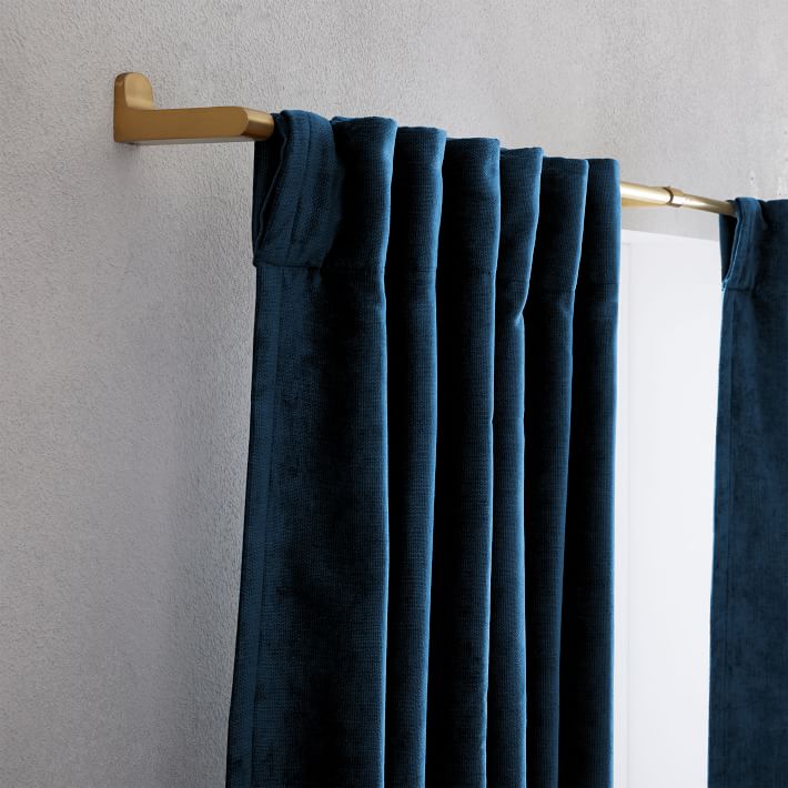 Worn Velvet Curtain-108" thumbnail 2