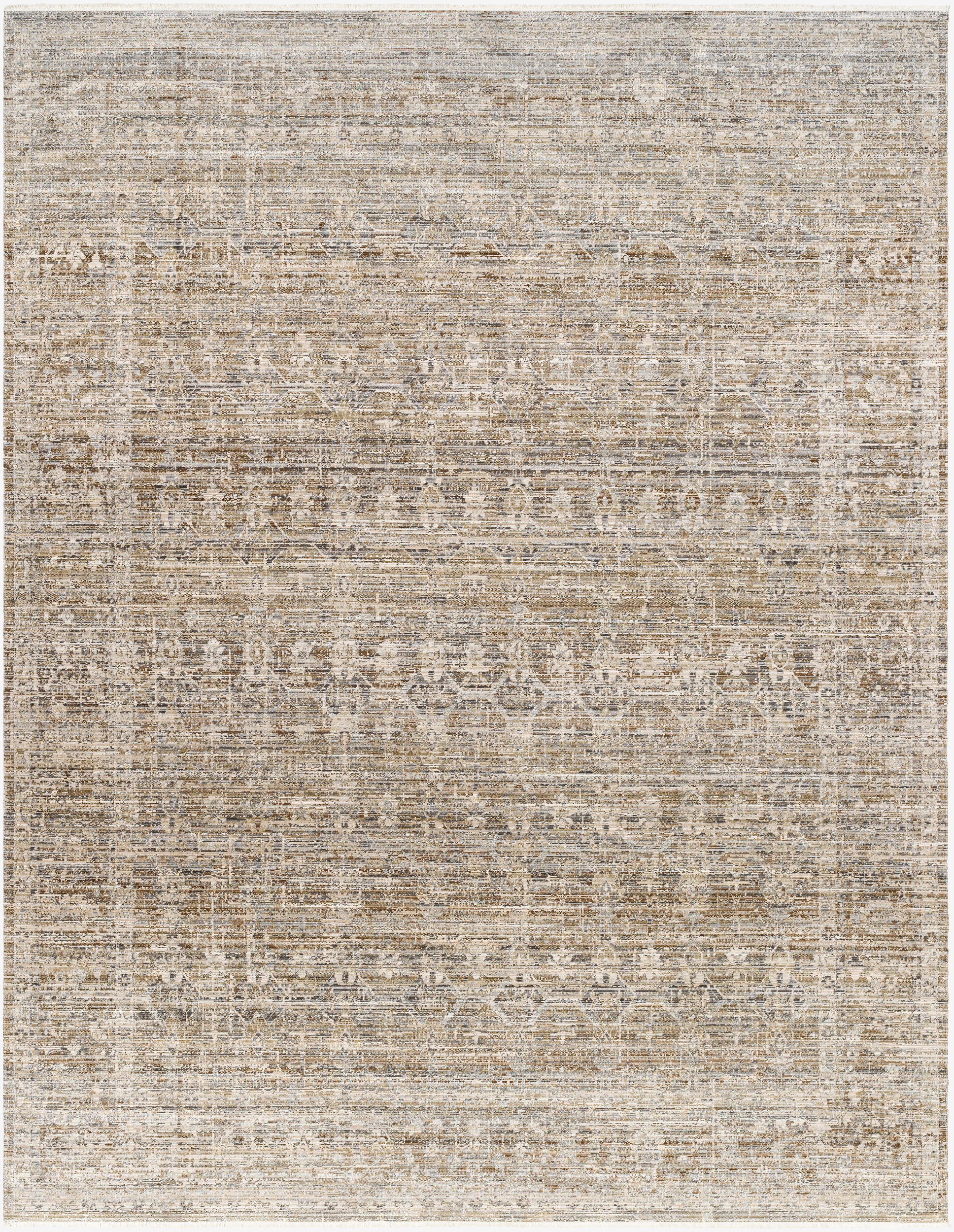 Margaret Blossom Geometric Machine Woven Rug-7'10x10'
